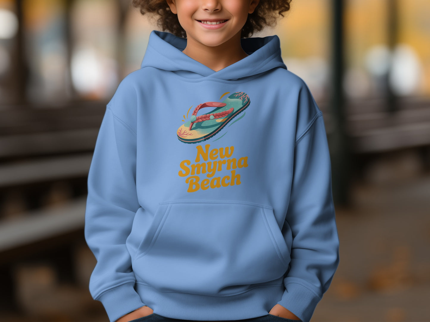 New Smyrna Beach Hoodie Perfect Casual Wear Clothing Product