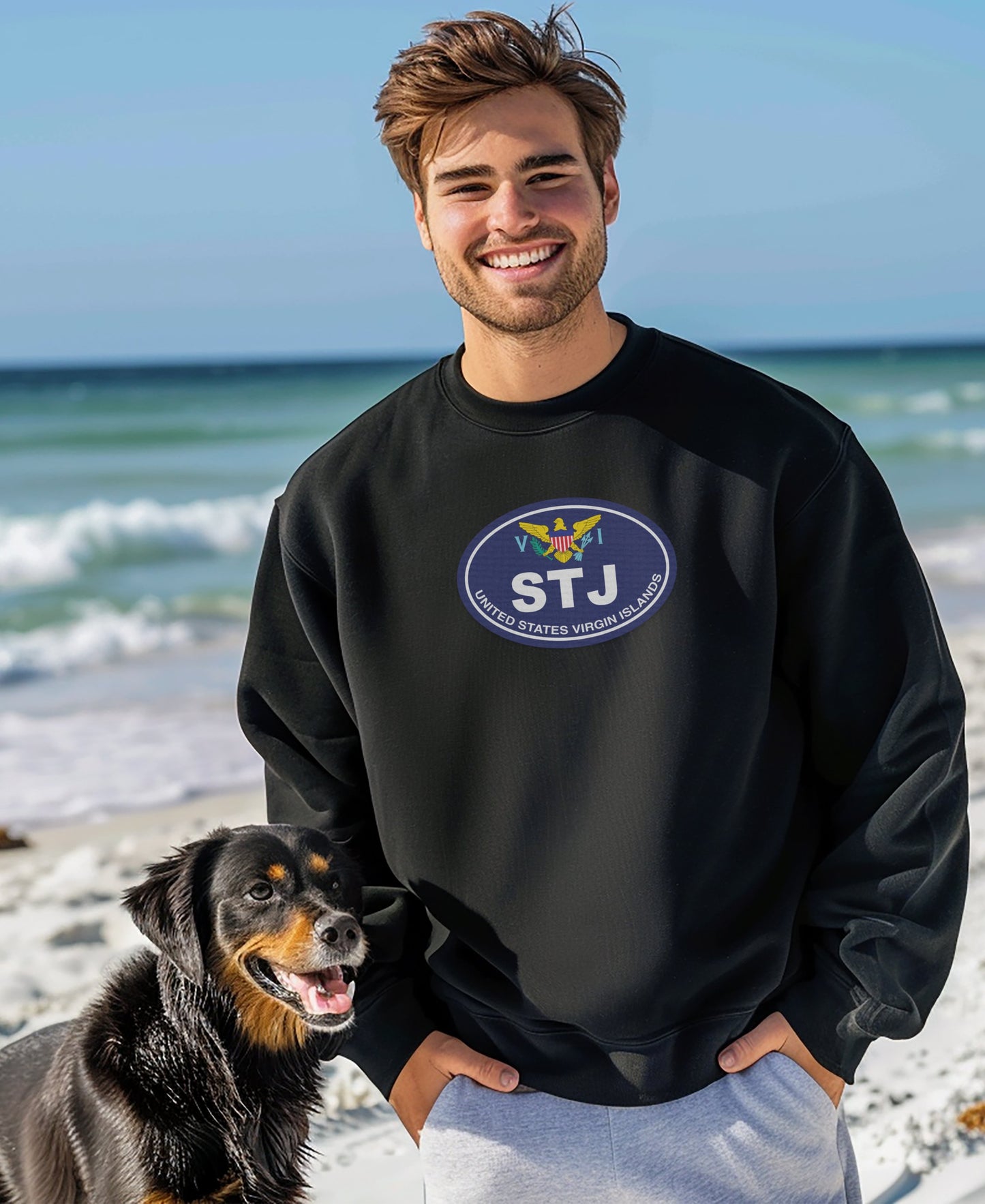 St. John, St. John Carnival, mens sweatshirts
