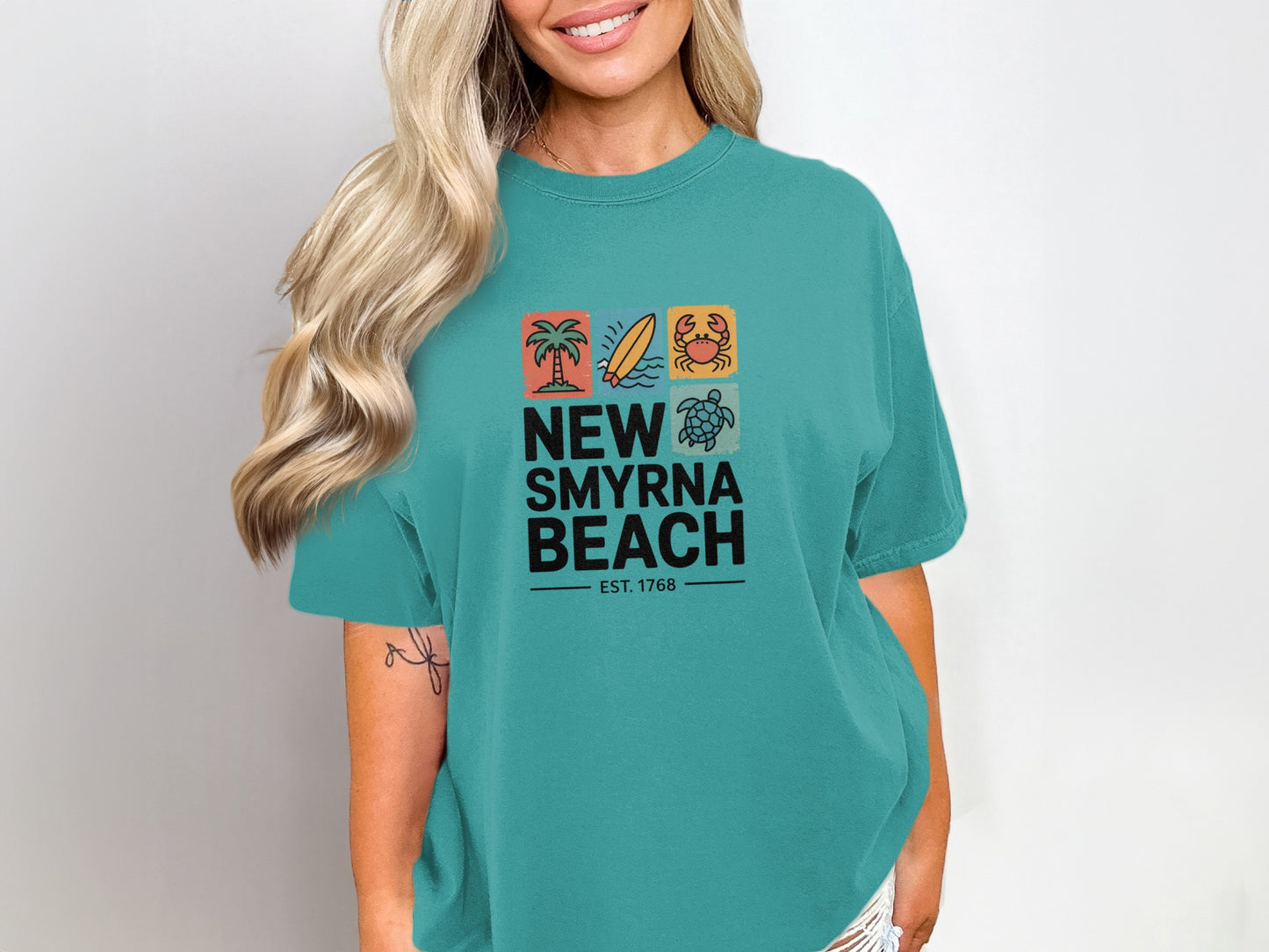 New Smyrna Beach Est 1768 Graphic T-Shirt product
