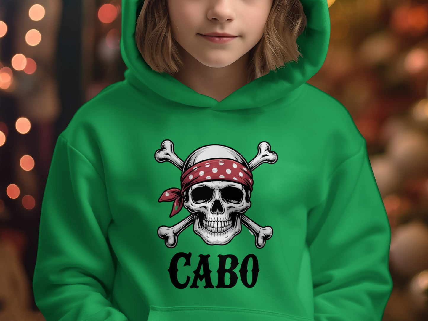 Cabo Pirate Skull Design Hoodie product