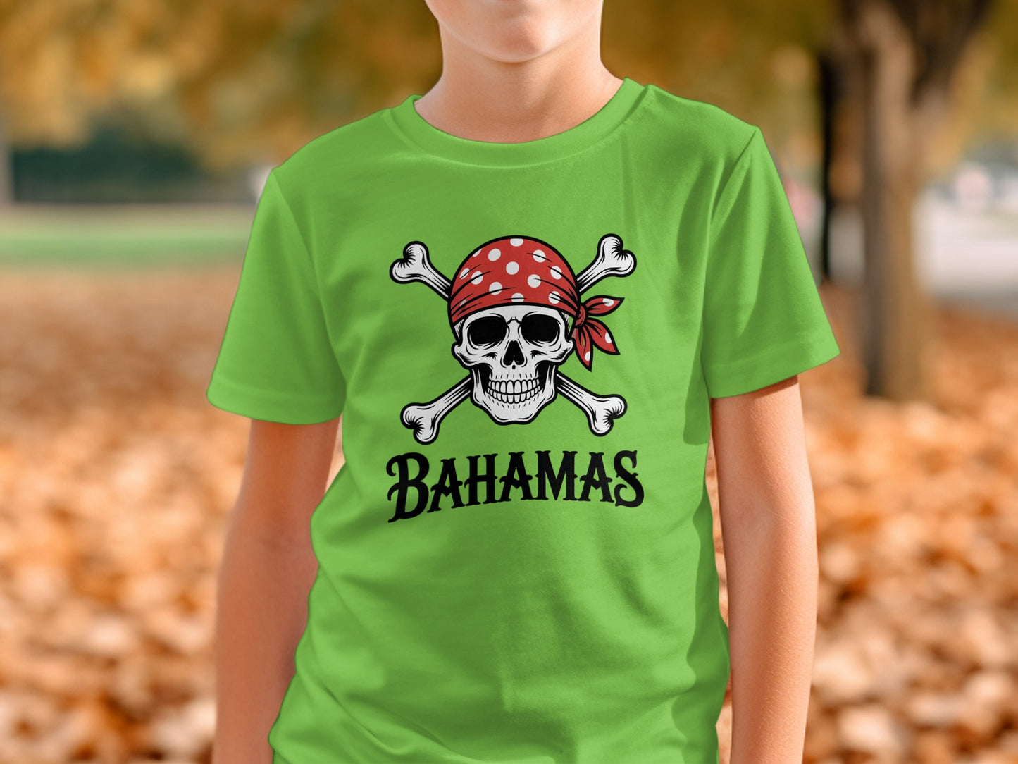 Bahamas Skull and Crossbones Graphic Tee product type
