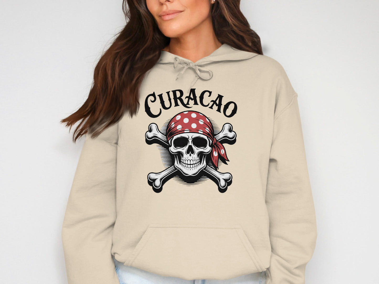 Curacao Skull and Crossbones Hoodie product type