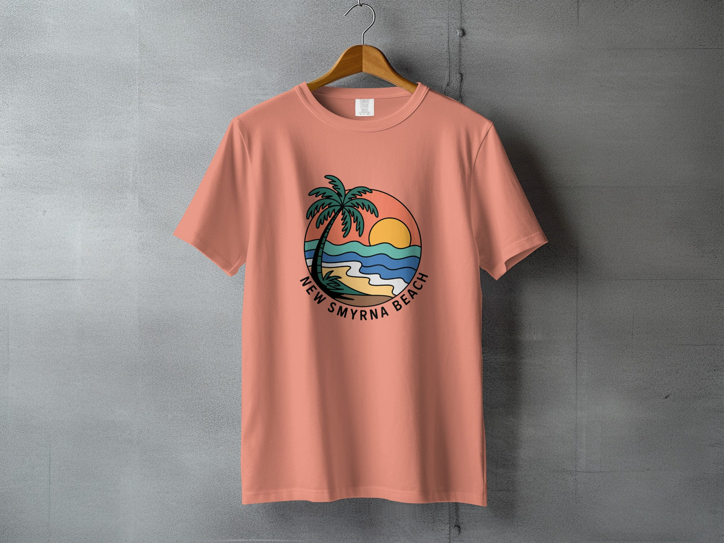 New Smyrna Beach Graphic Tee Casual Wear Product Type
