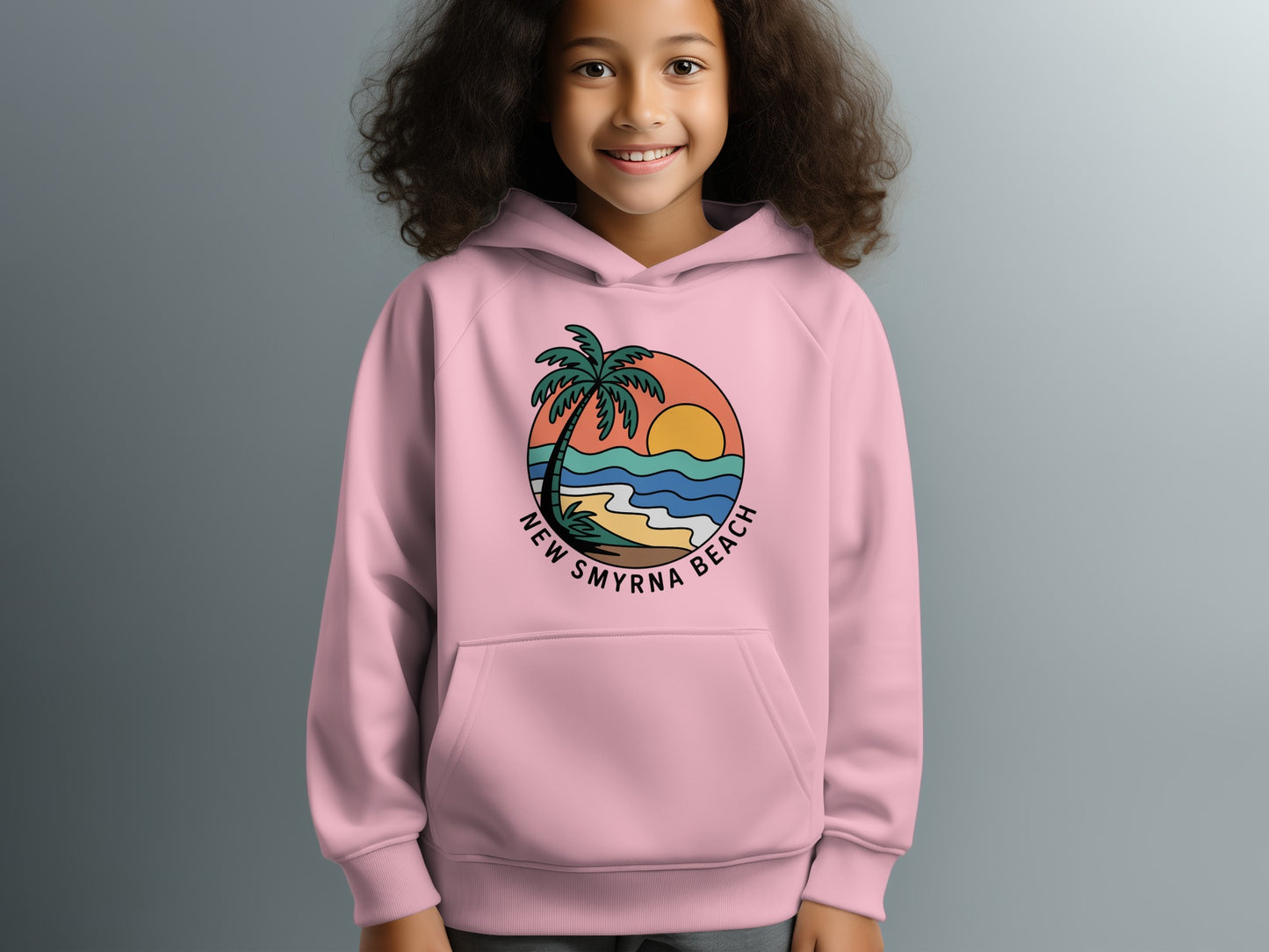 New Smyrna Beach Sunset Graphic Hoodie product