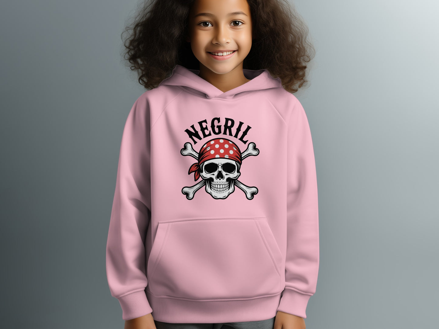 Negril Skull and Crossbones Youth Hoodie product
