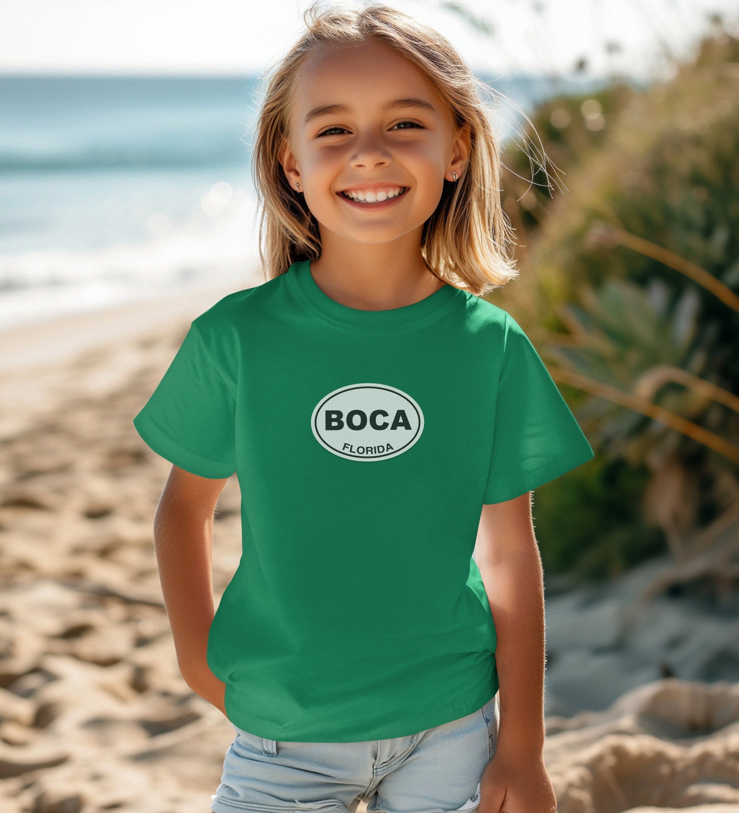 Boca Florida Graphic Tee for Kids Casual Wear Shirt product