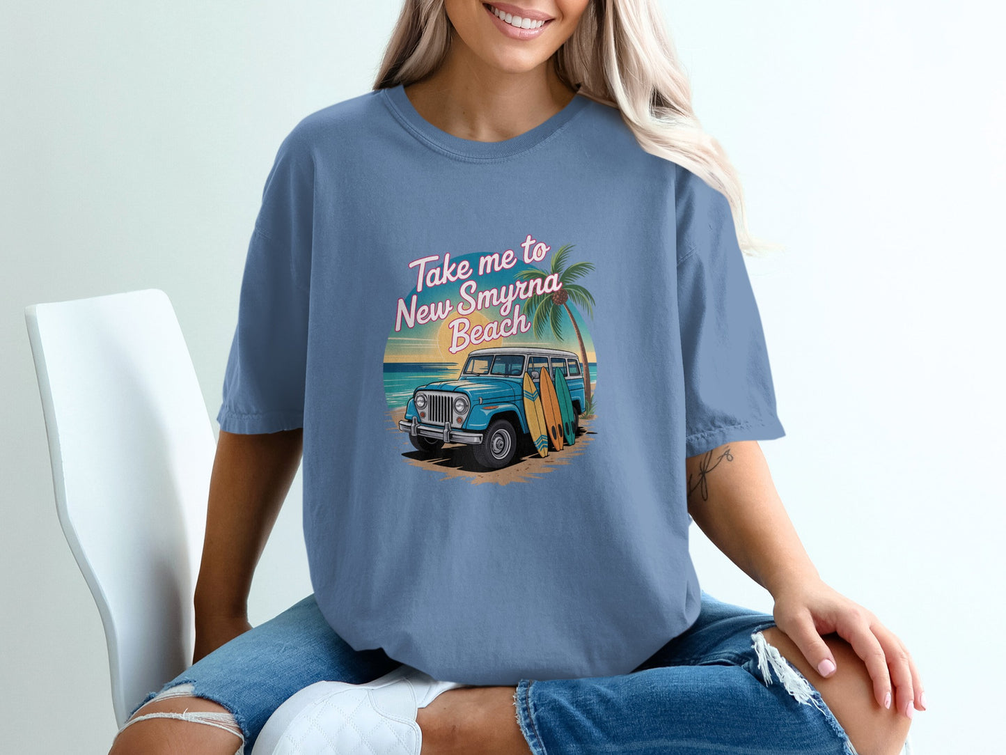 Take Me to New Smyrna Beach Graphic Tee product