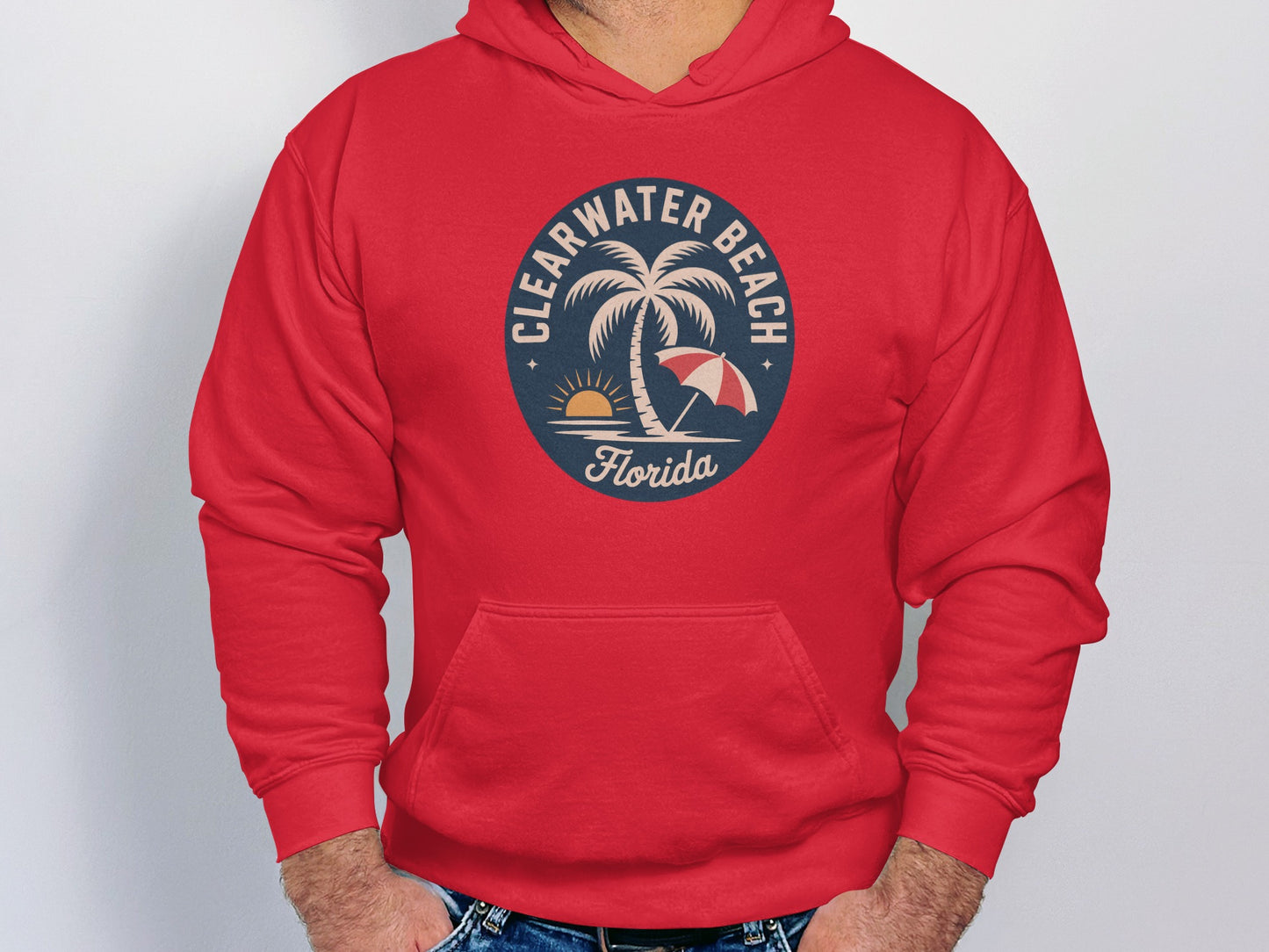 Clearwater Beach Florida Hoodie Comfortable and Stylish product type