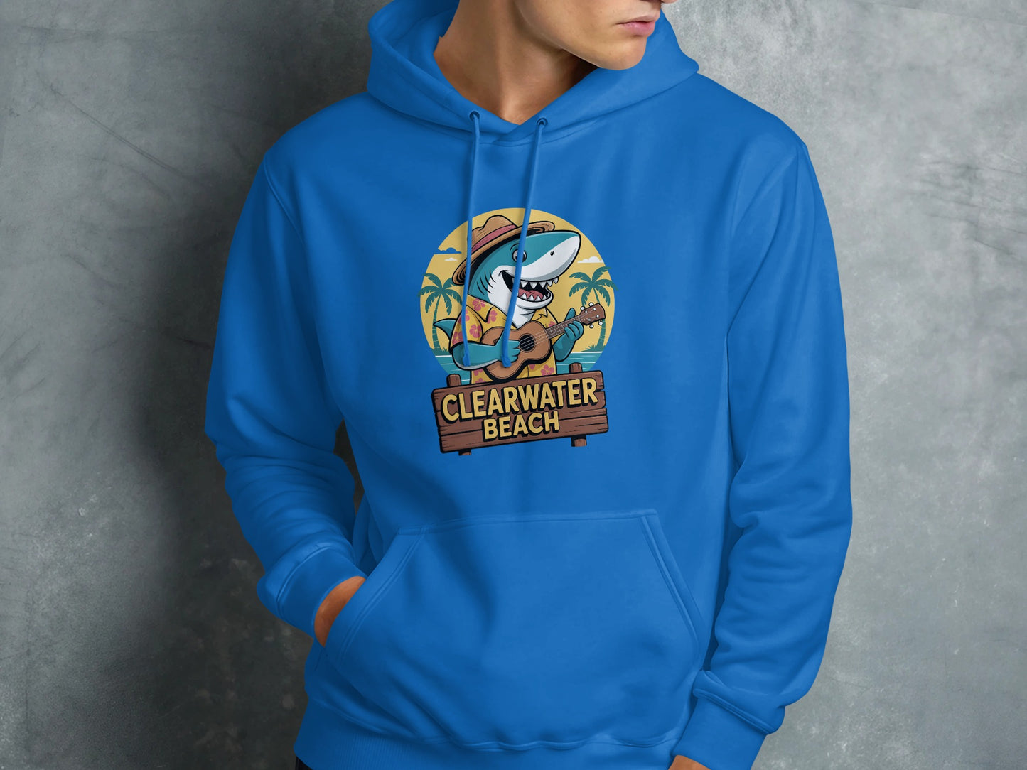 Clearwater Beach Shark Hoodie product
