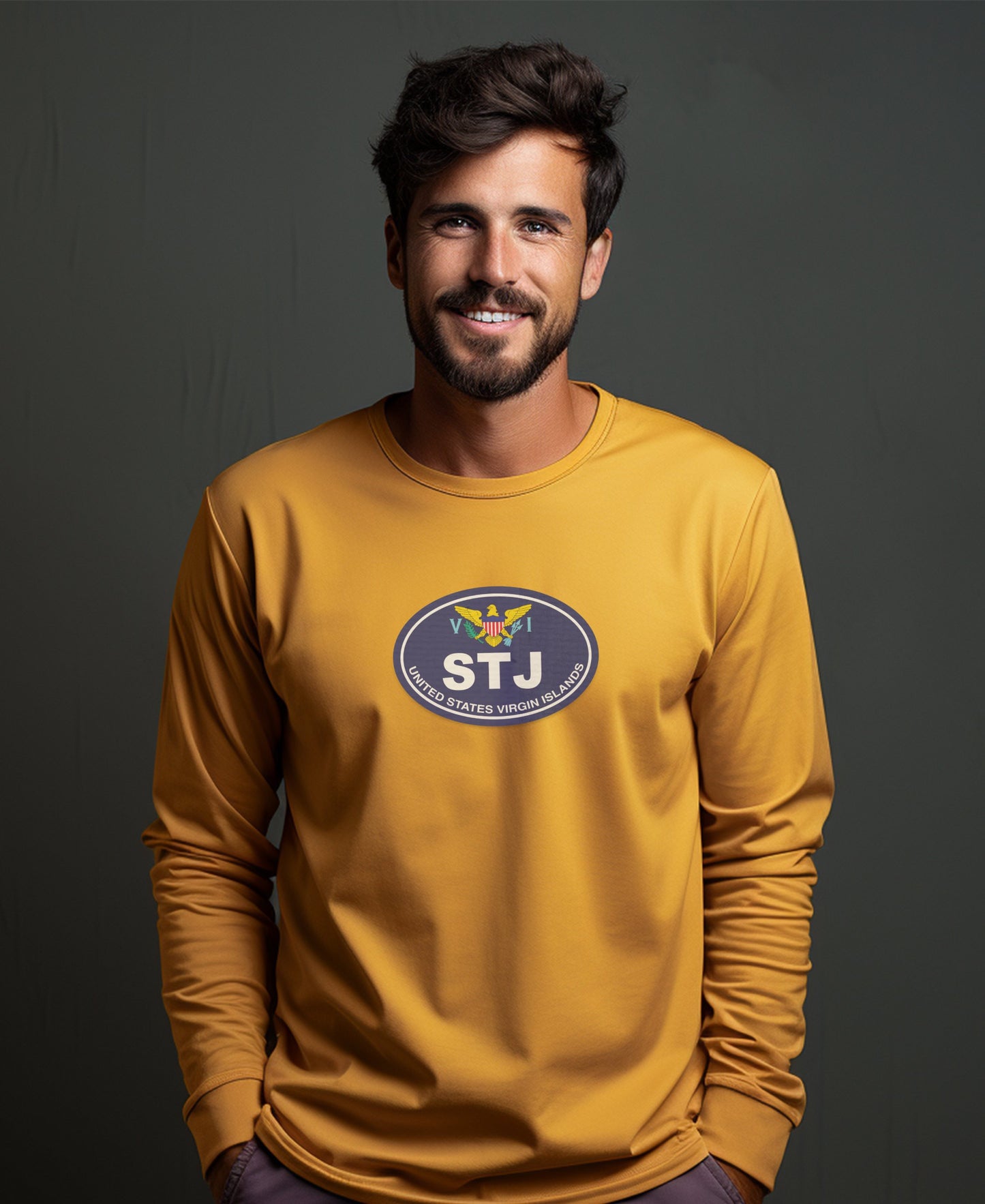 St John Virgin Islands National Park and Beach Serenity Mens Long Sleeve T Shirt