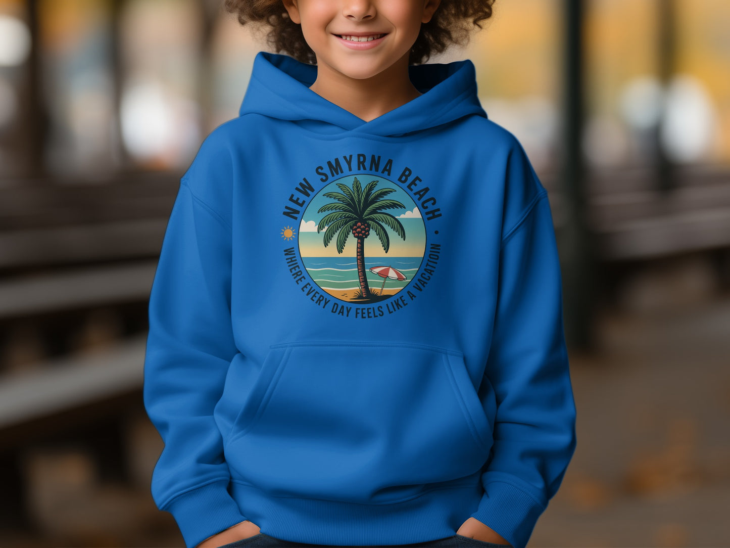 New Smyrna Beach Vacation Hoodie Kids Product