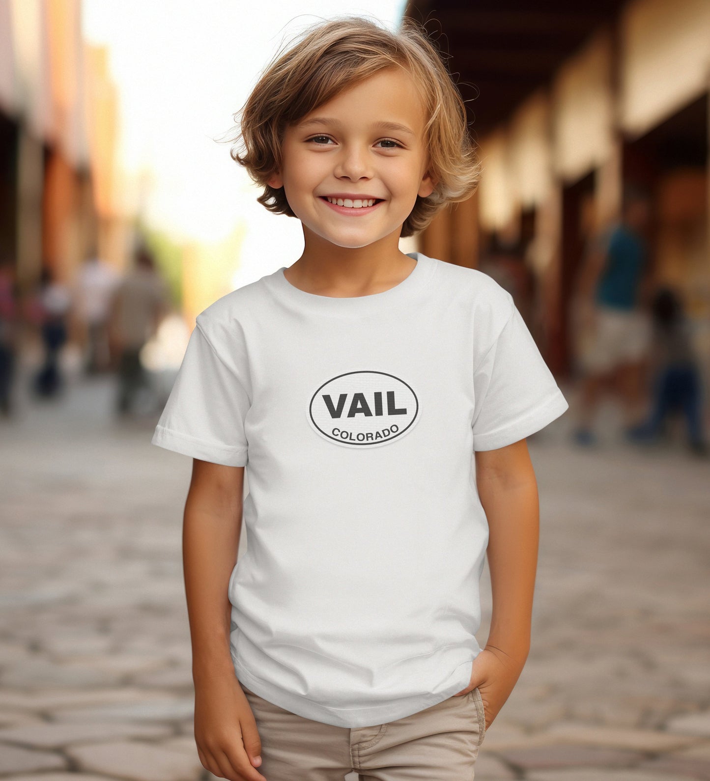 Vail Colorado Graphic Print Casual Wear T-shirt product