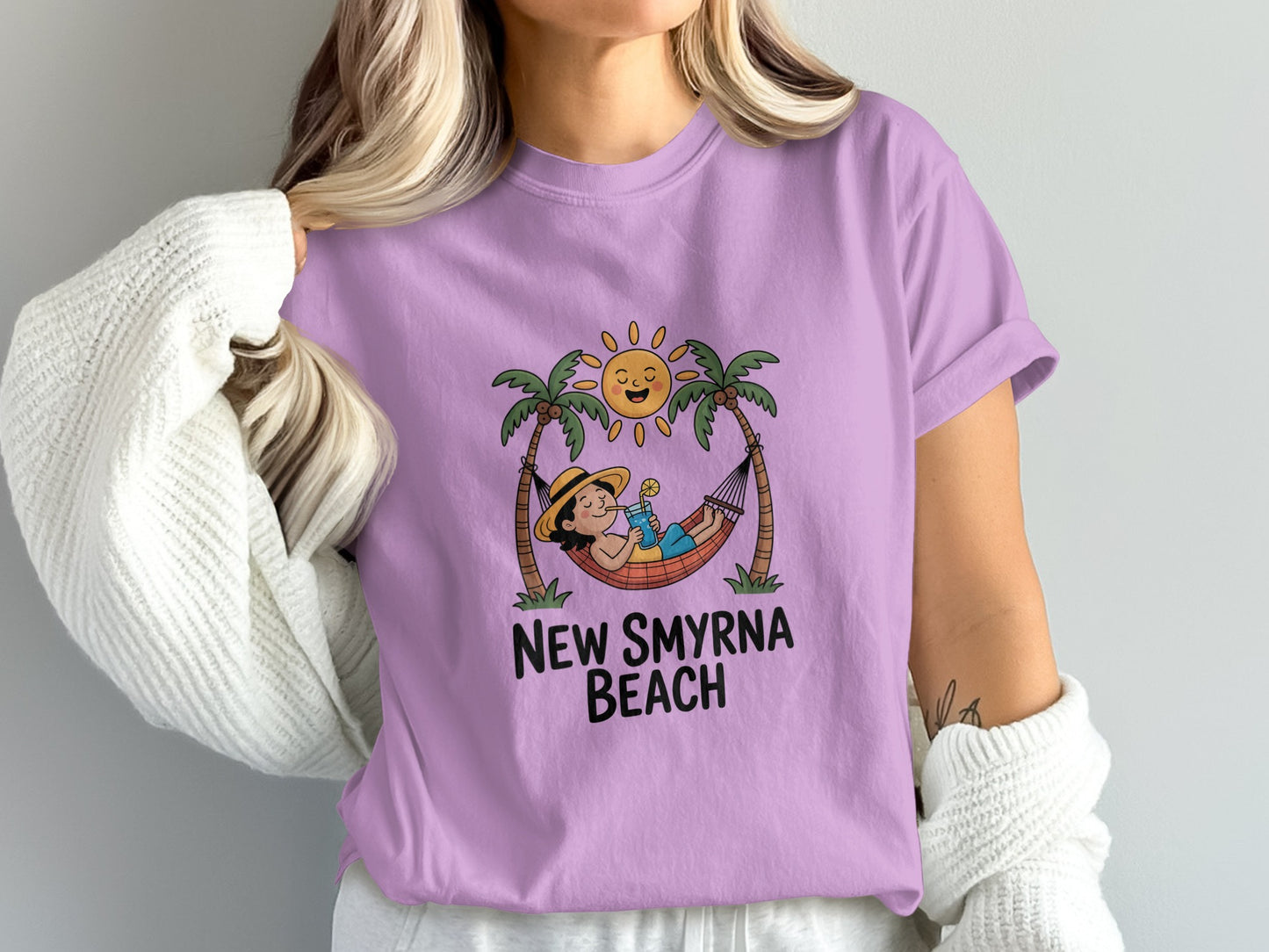 New Smyrna Beach Graphic Casual Tee product