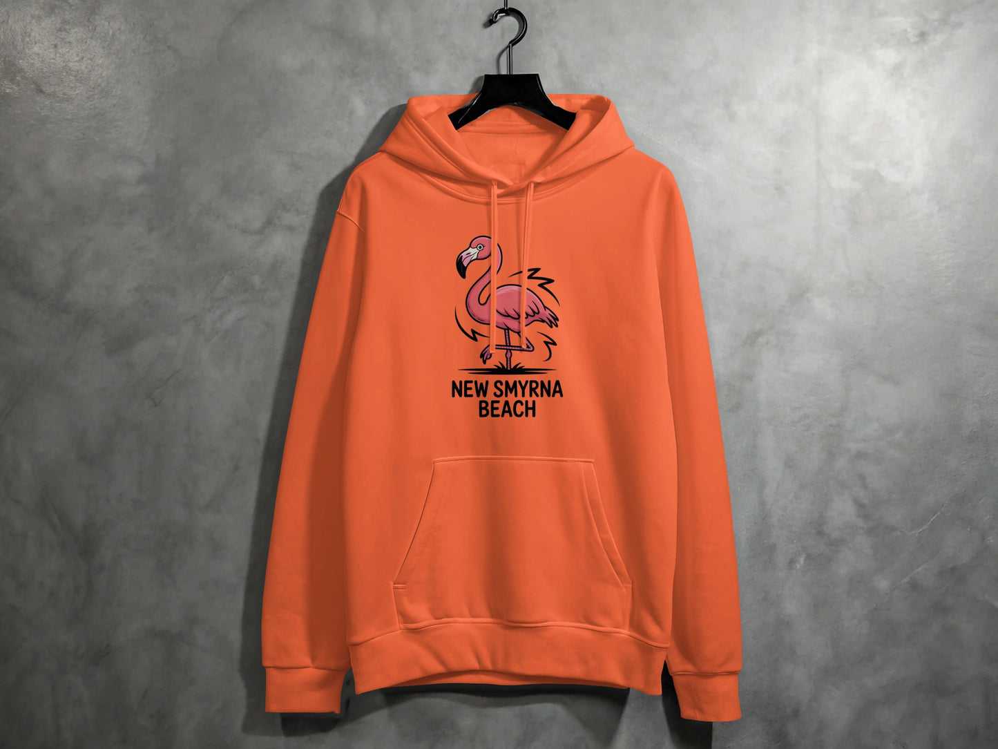 New Smyrna Beach Flamingo Hoodie product