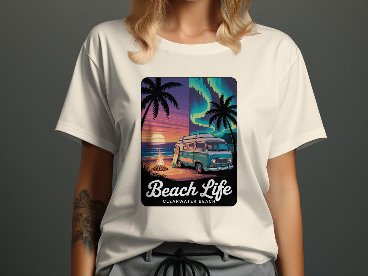 Beach Life Clearwater Beach Stylish T-Shirt product type