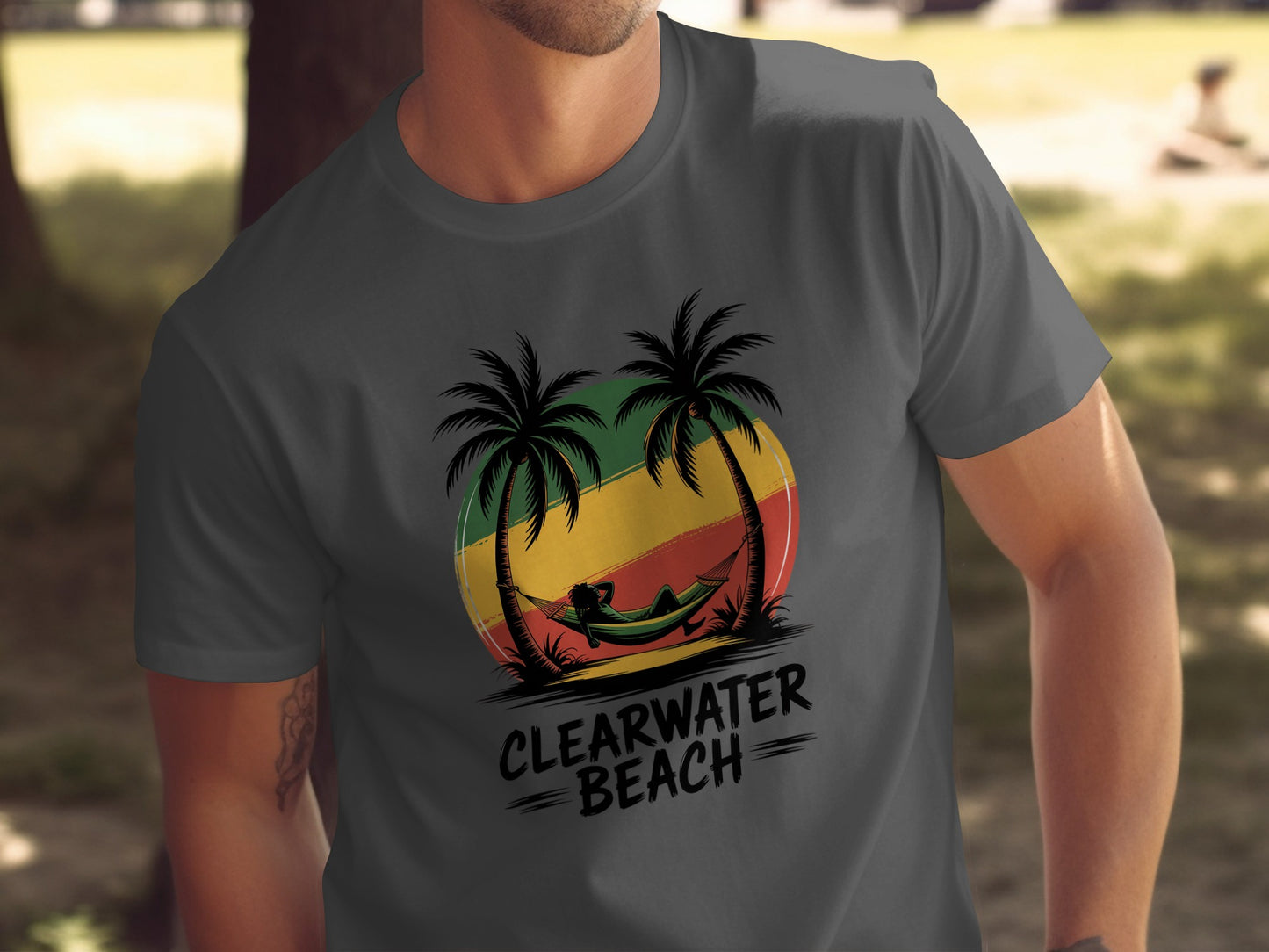 Clearwater Beach Relaxation Graphic T-Shirt product type