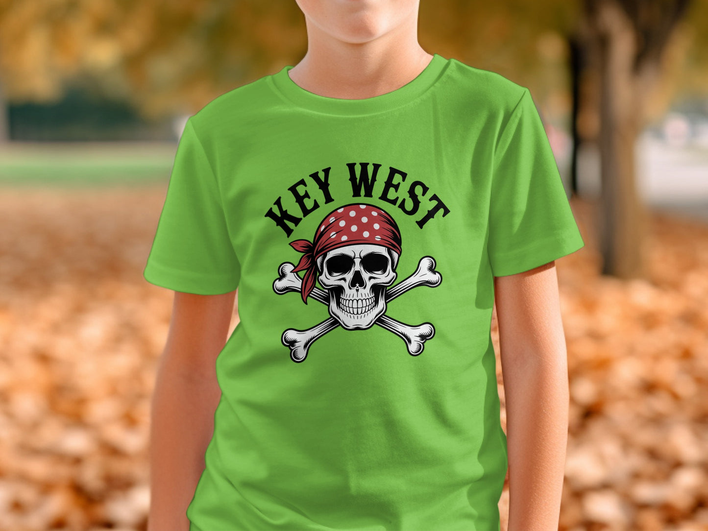 Key West Skull and Crossbones Pirate T-Shirt product