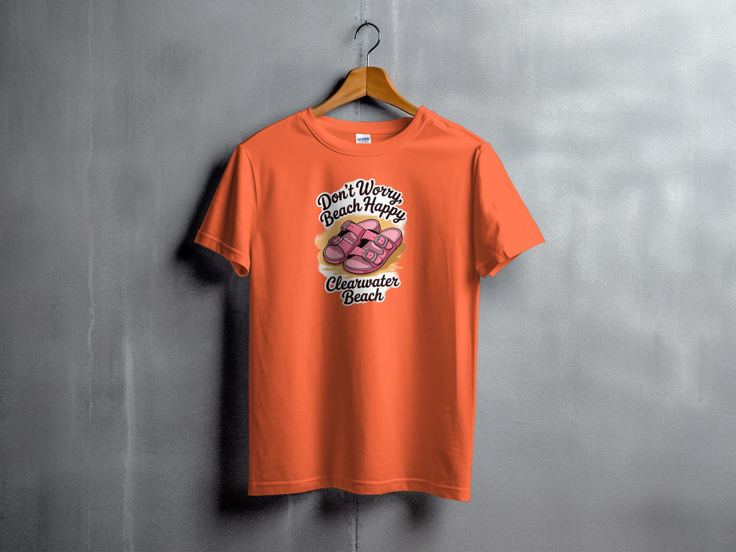 Clearwater Beach Don't Worry Be Happy T-shirt product type