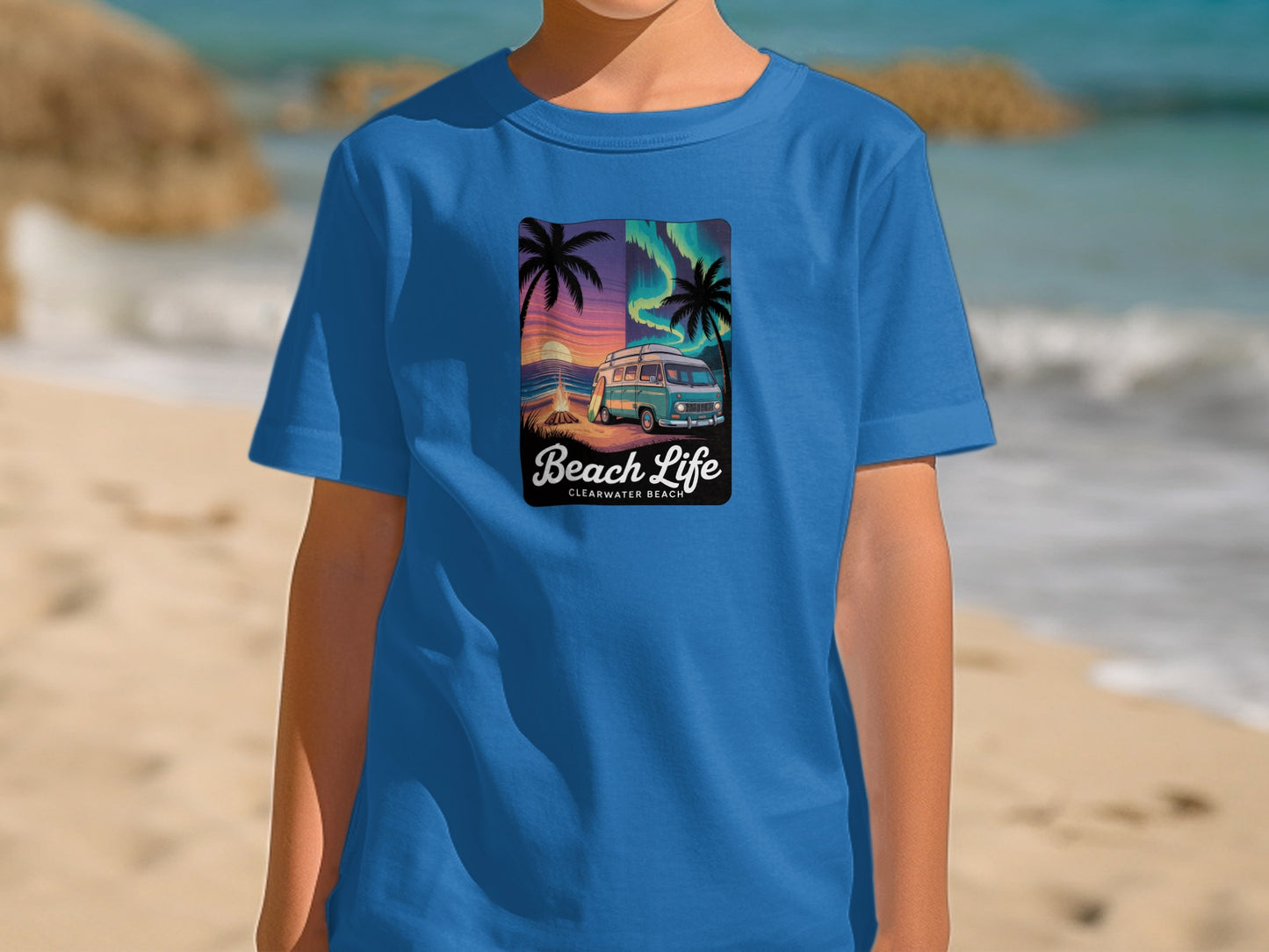Beach Life Clearwater Beach Kids T-Shirt product type