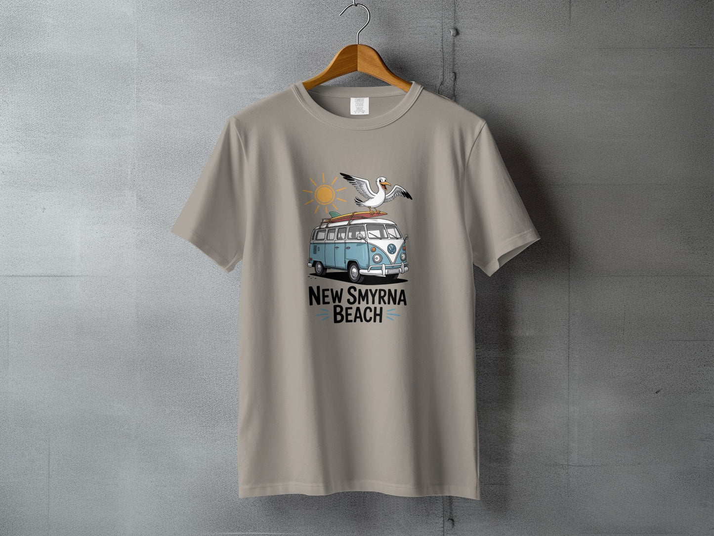 New Smyrna Beach Graphic Tee Shirt Product