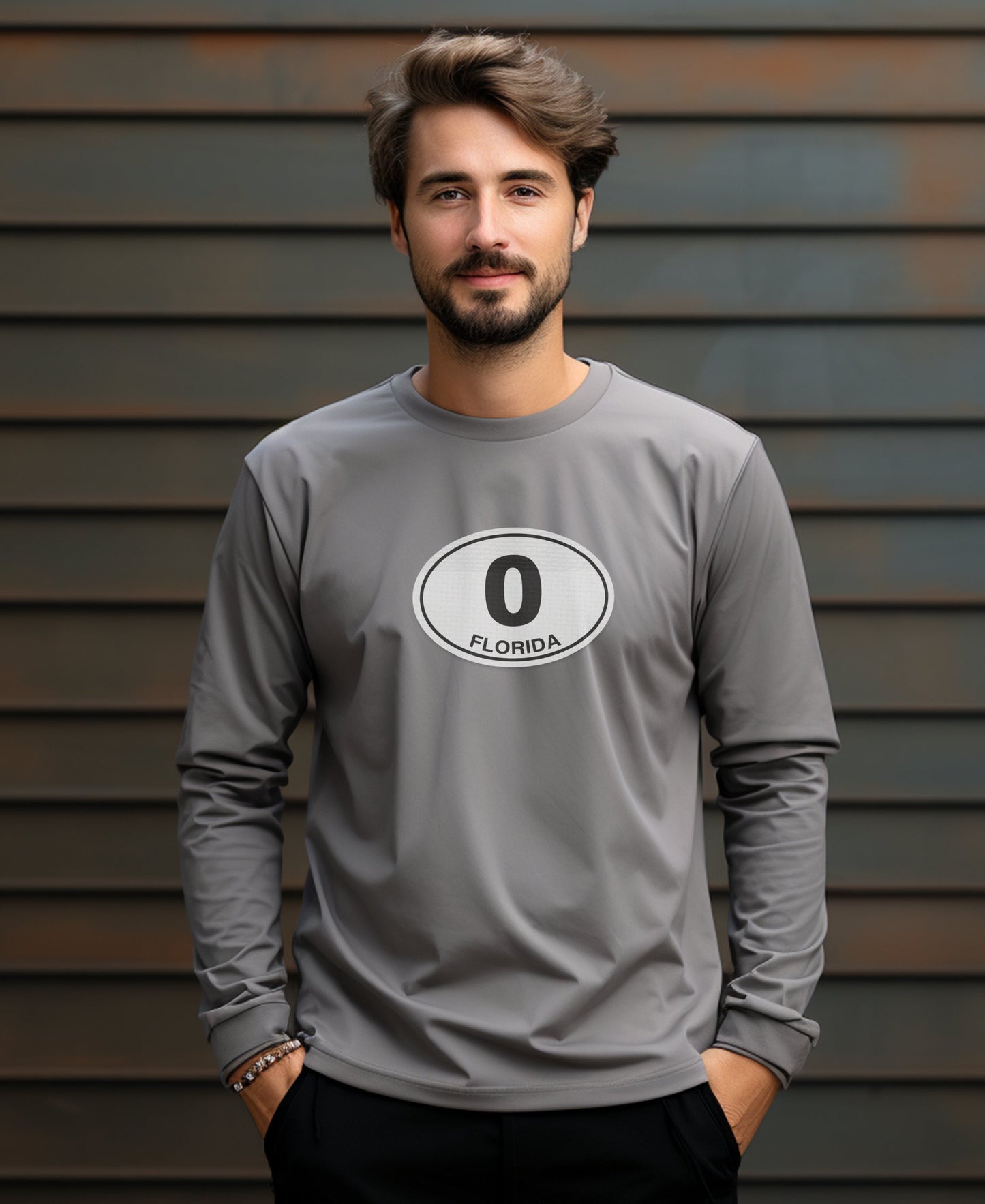 Key West Fantasy Fest and Sunset Celebration Mens Long Sleeve T Shirt