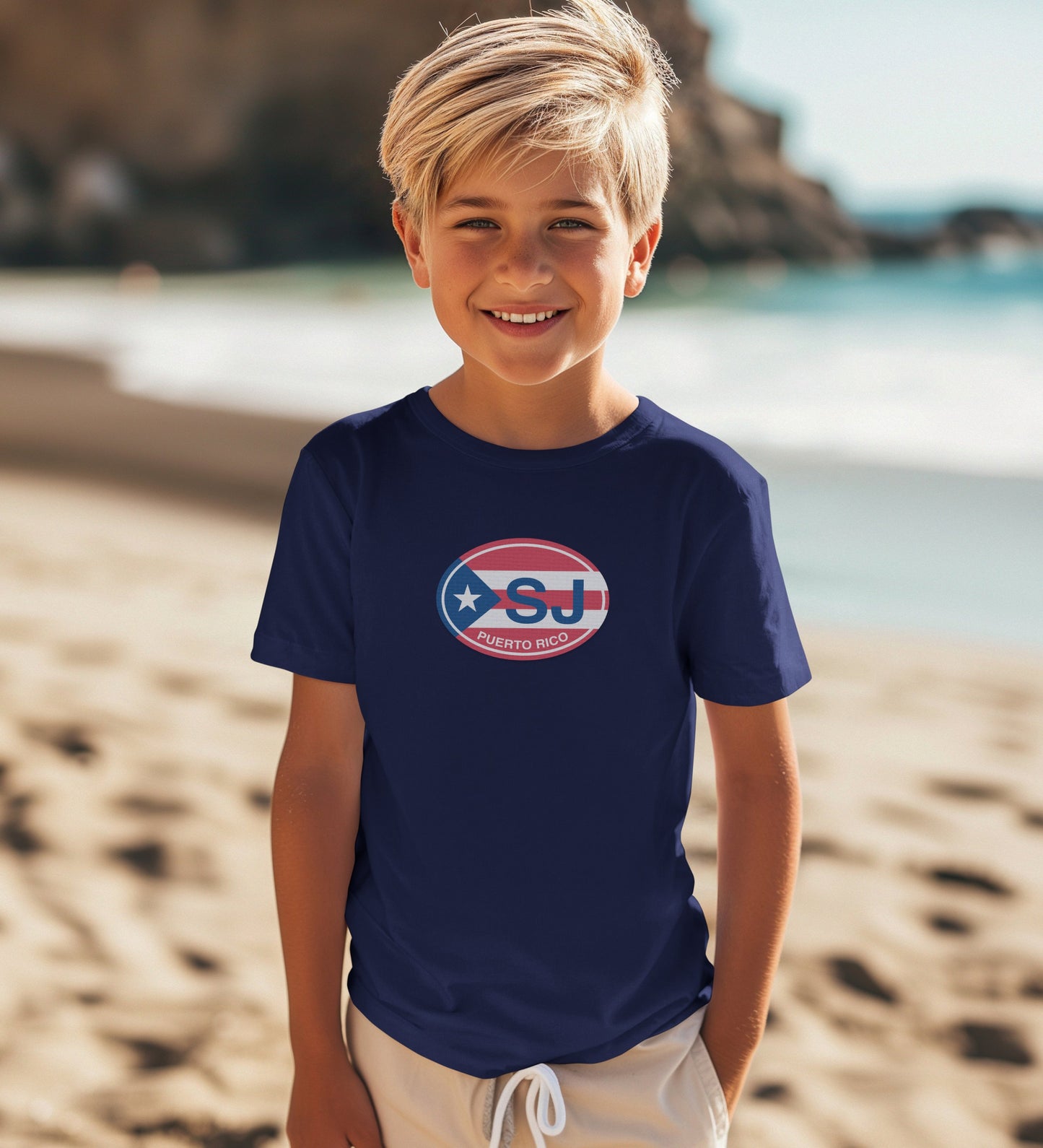 Vibrant Kids Graphic Tee Puerto Rico Style product type