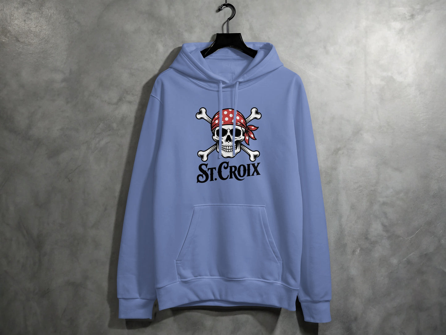 Stylish St Croix Skull Graphic Hoodie sweatshirt product