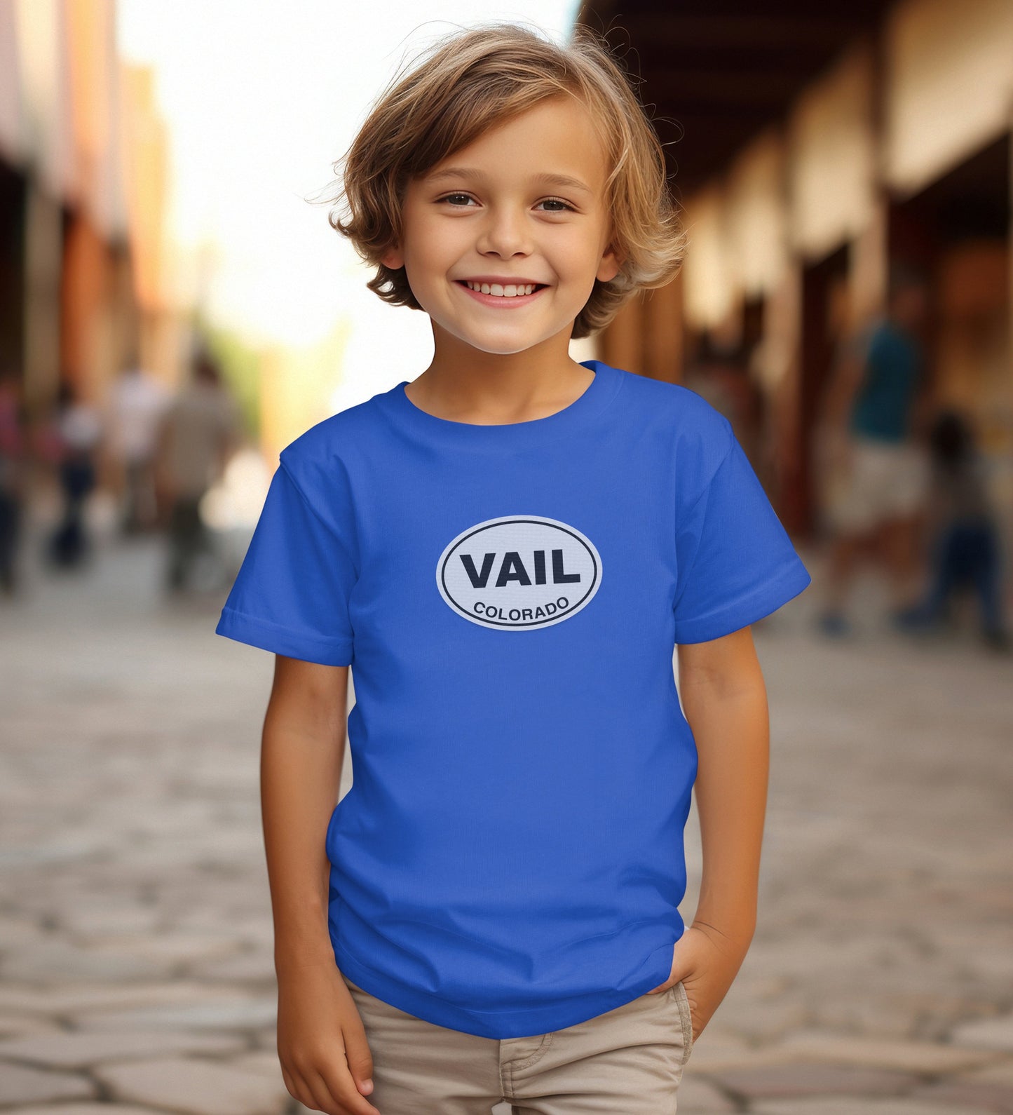 Vail Colorado Graphic T-Shirt for Kids Clothing Product