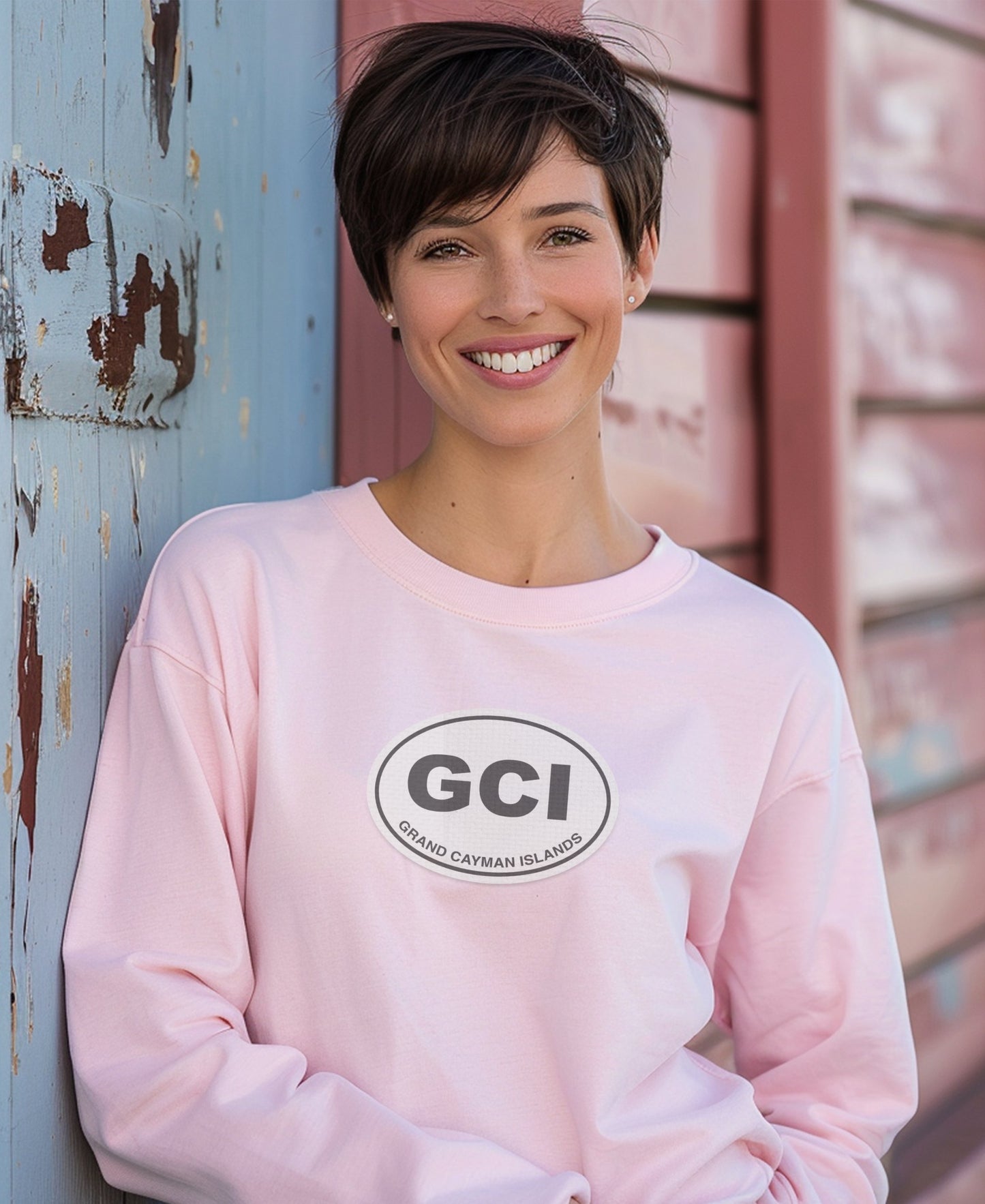 Grand Cayman Islands Logo Graphic Sweatshirt product