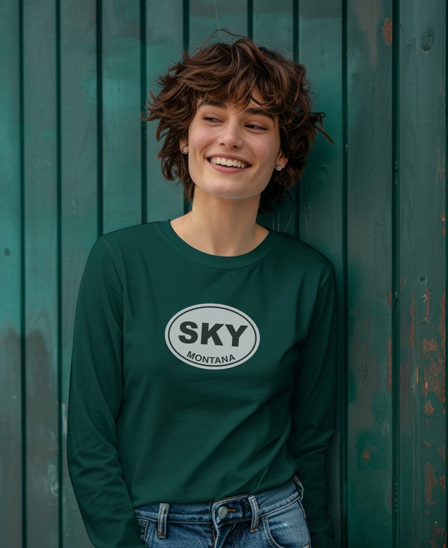 Sky Montana Graphic Long Sleeve Shirt product type