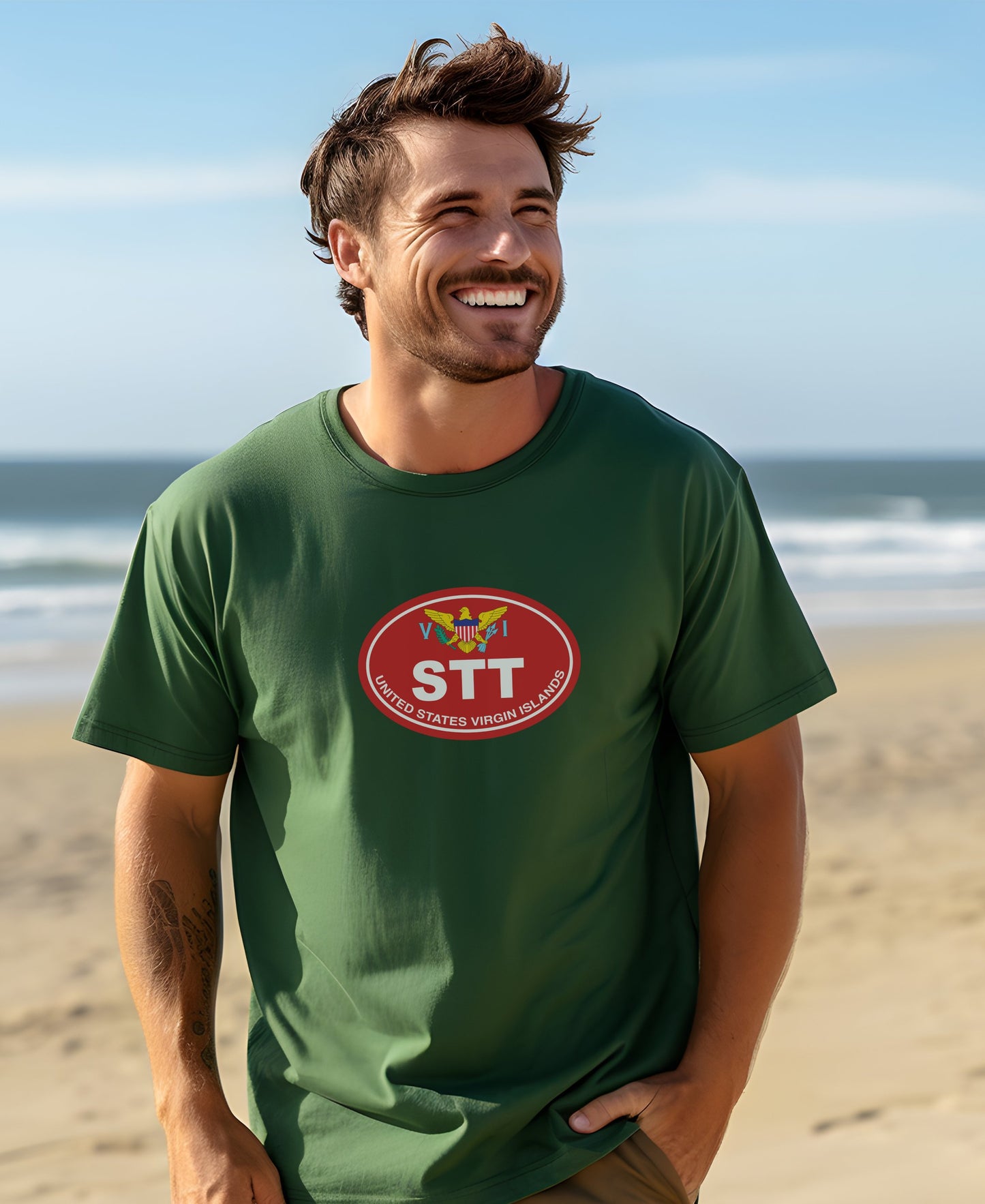 United States Virgin Islands STT logo T-shirt product