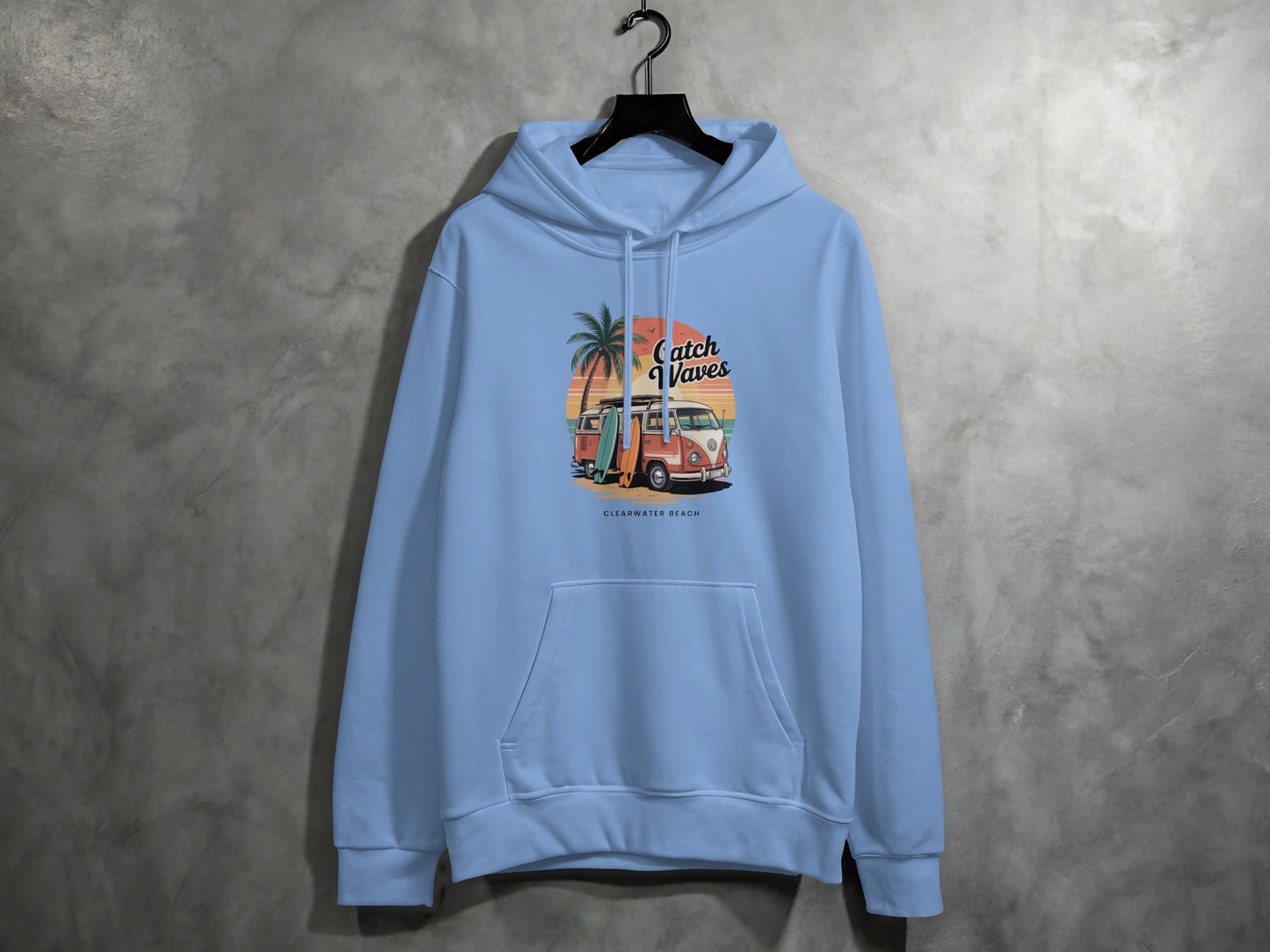 Catch Waves Adventure Beach Hoodie product type
