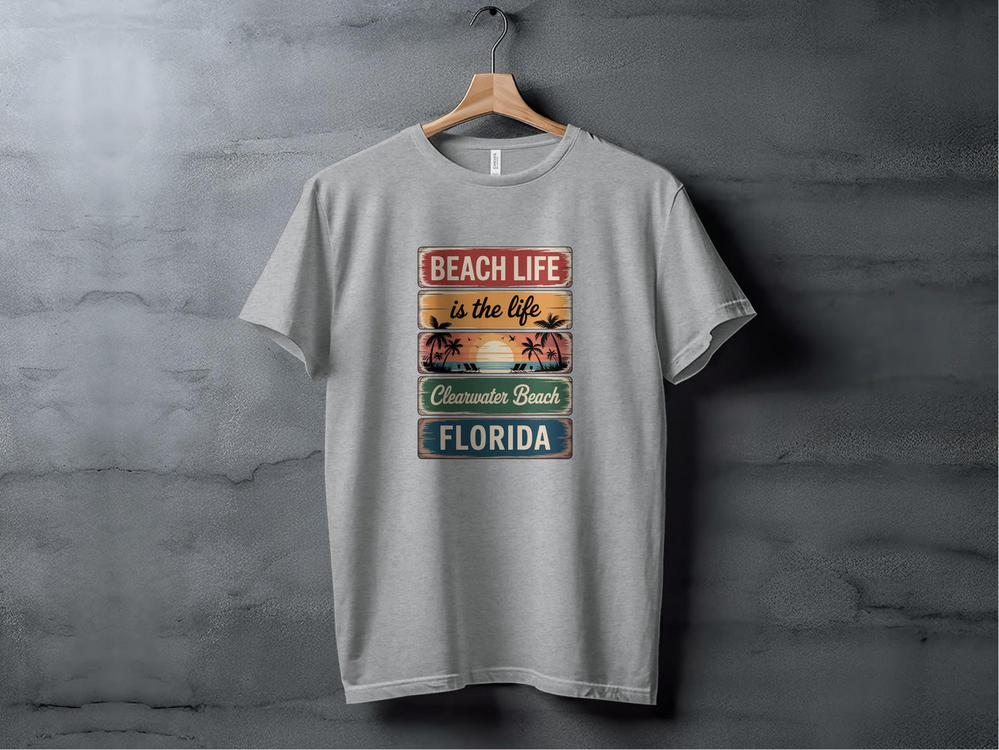 Beach Life Clearwater Beach Florida T-shirt product