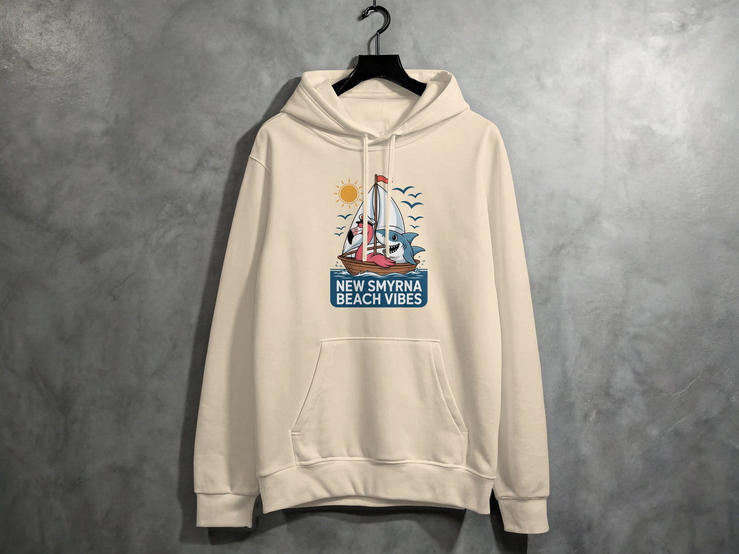 New Smyrna Beach Vibes Graphic Hoodie product