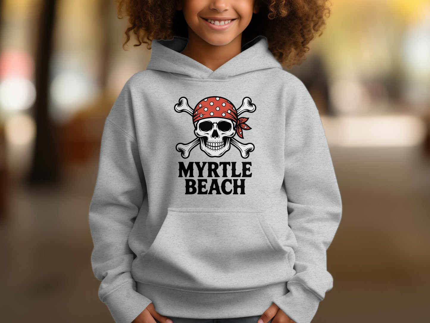 Myrtle Beach Skull and Crossbones Hoodie product