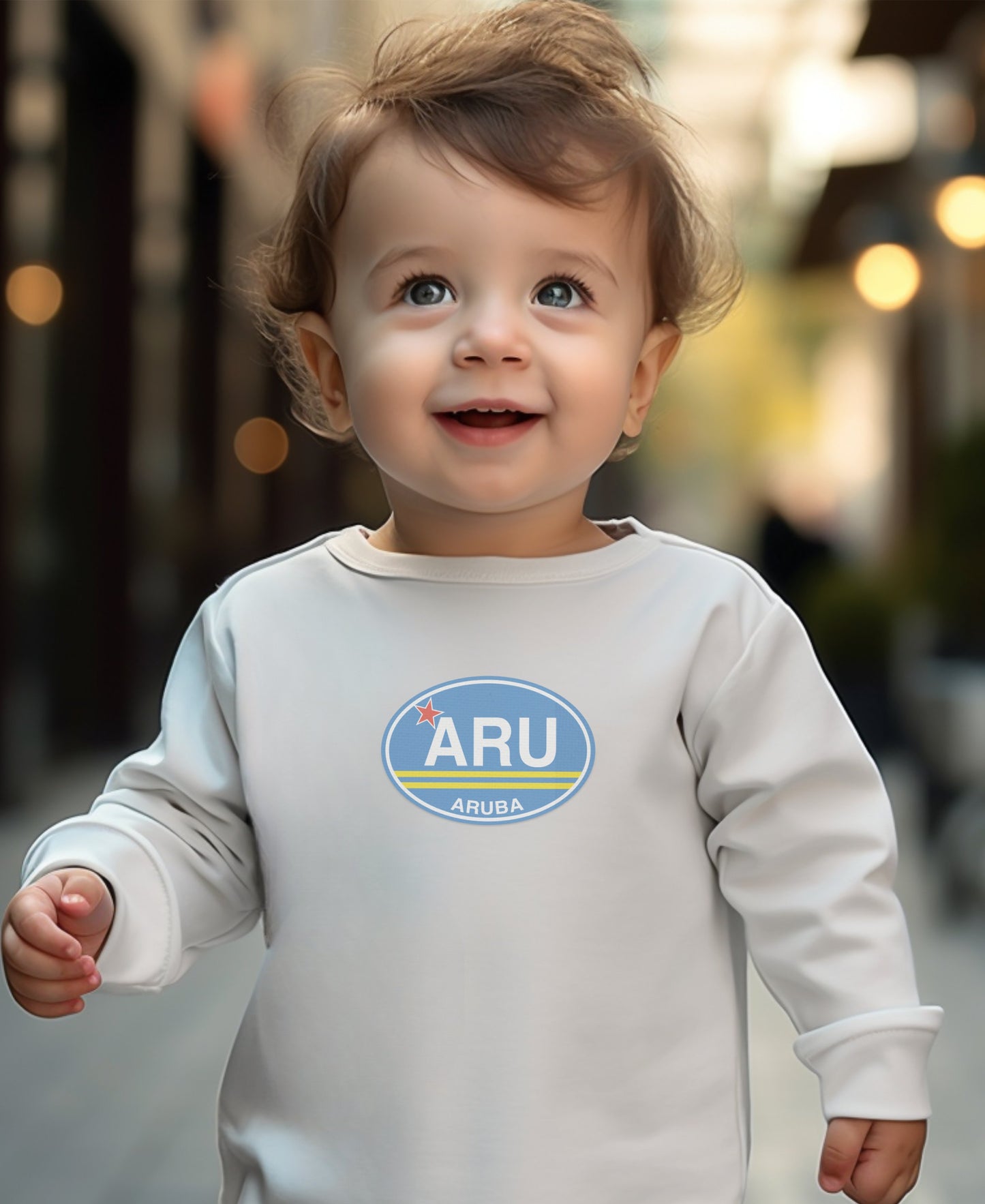 Aruba butterfly watching at The Butterfly Farm Toddler Long Sleeve T-Shirt