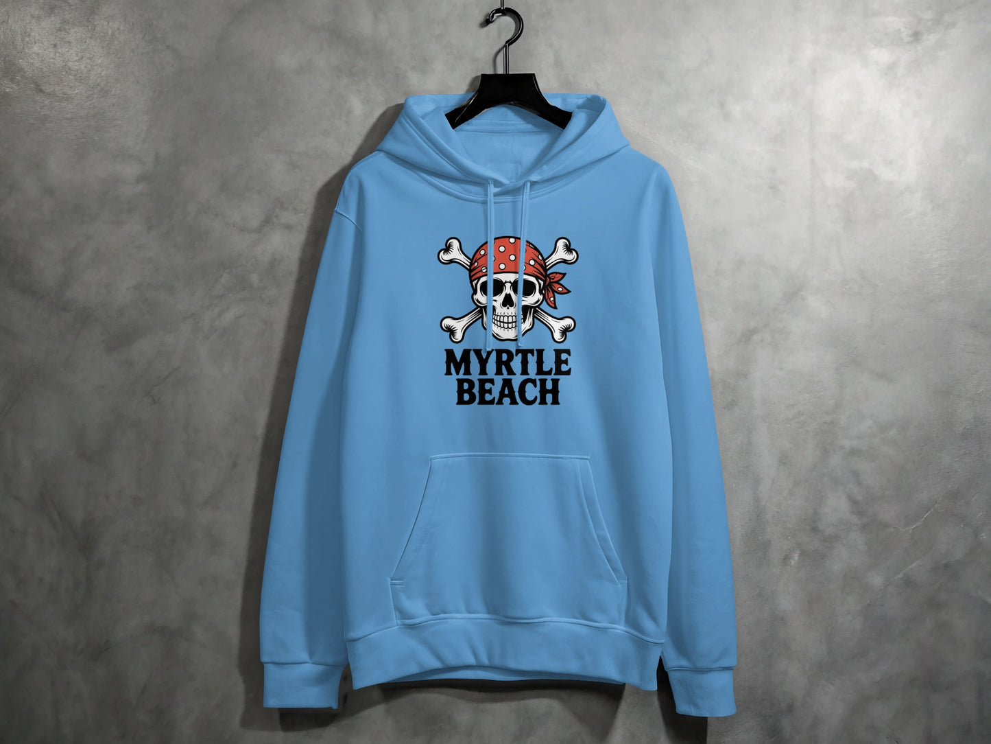 Myrtle Beach Skull Graphic Hoodie product type