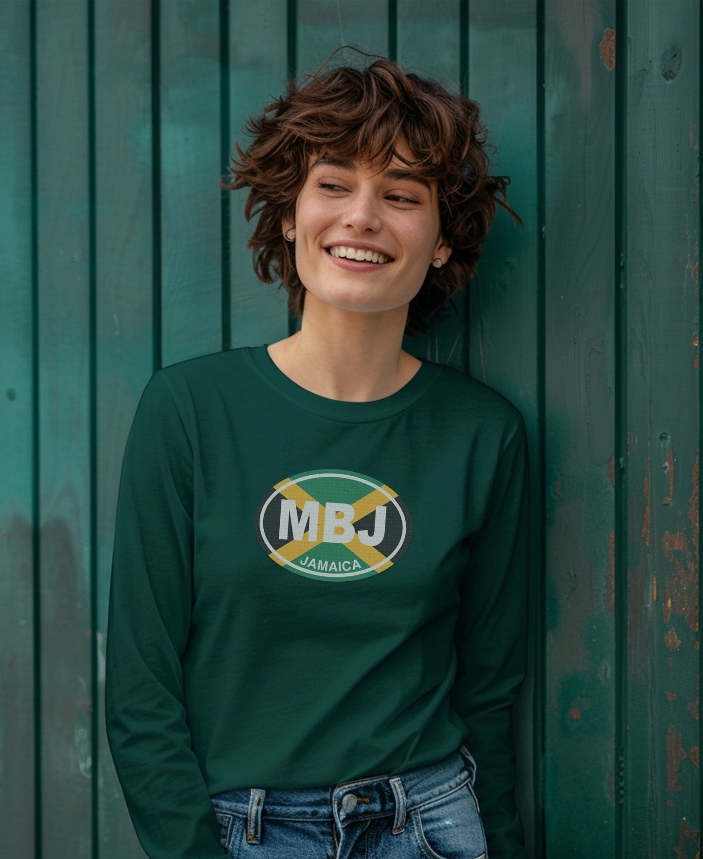 MBJ Jamaica Graphic Long Sleeve Shirt product type