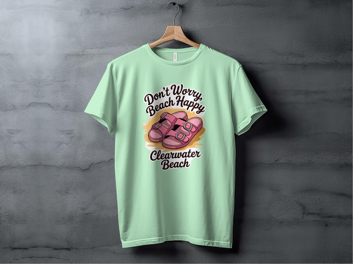 Don't Worry Beach Happy Clearwater Beach T-Shirt product
