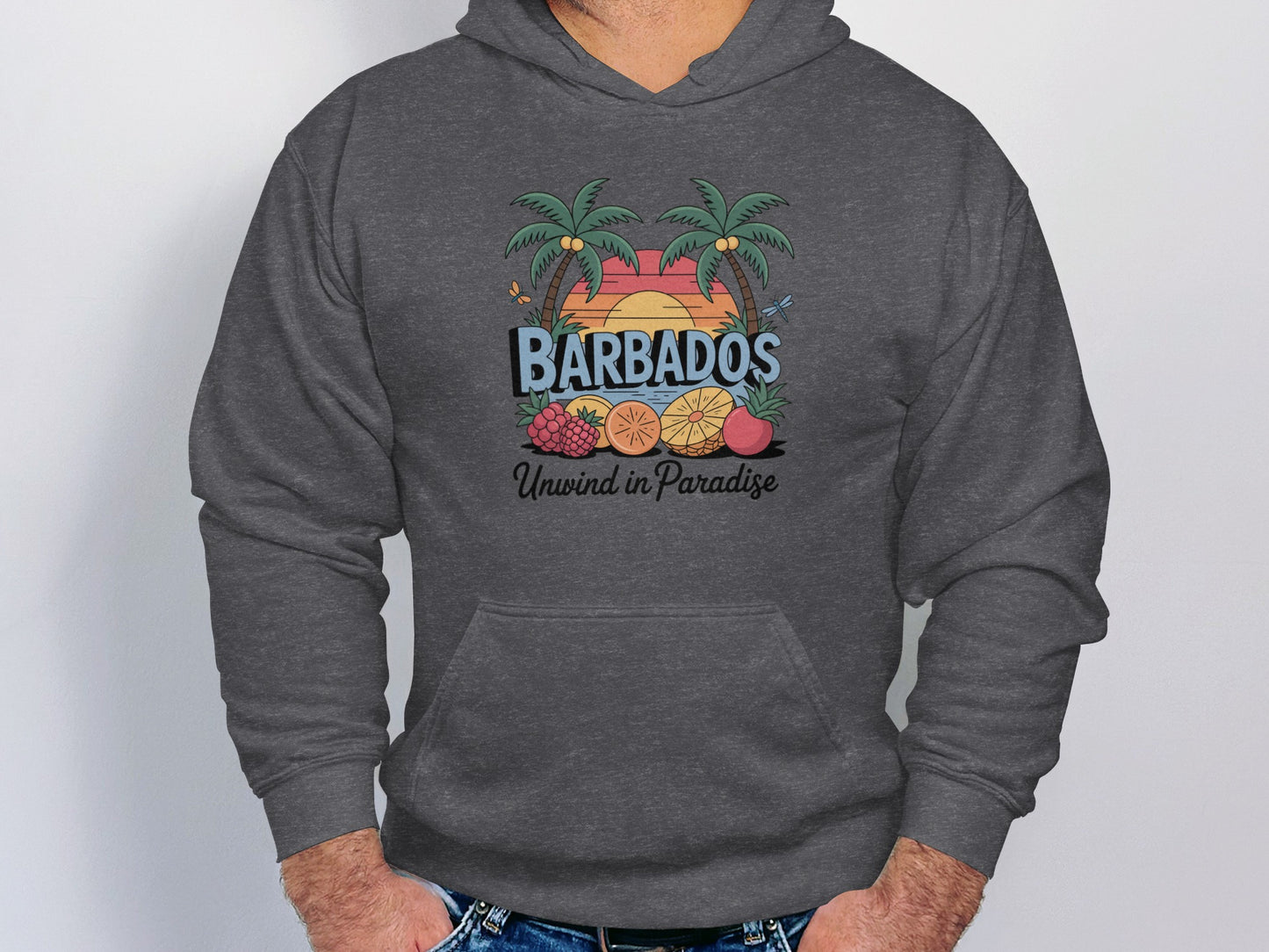 Barbados Unwind in Paradise Graphic Hoodie product