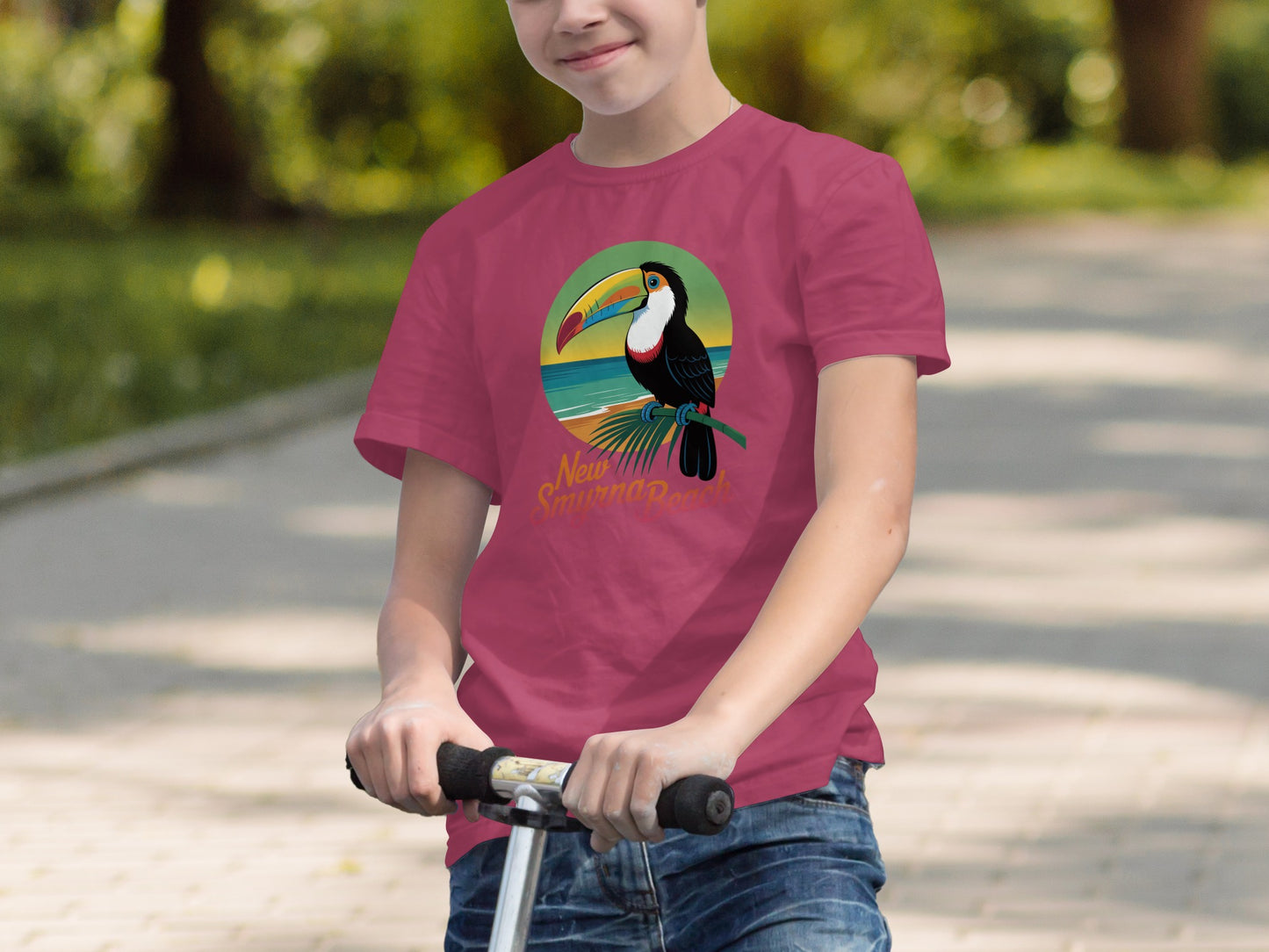 New Summer Beach Toucan Graphic Tee product