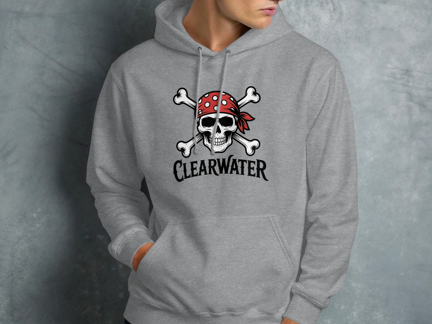 Clearwater Skull and Crossbones Hoodie product
