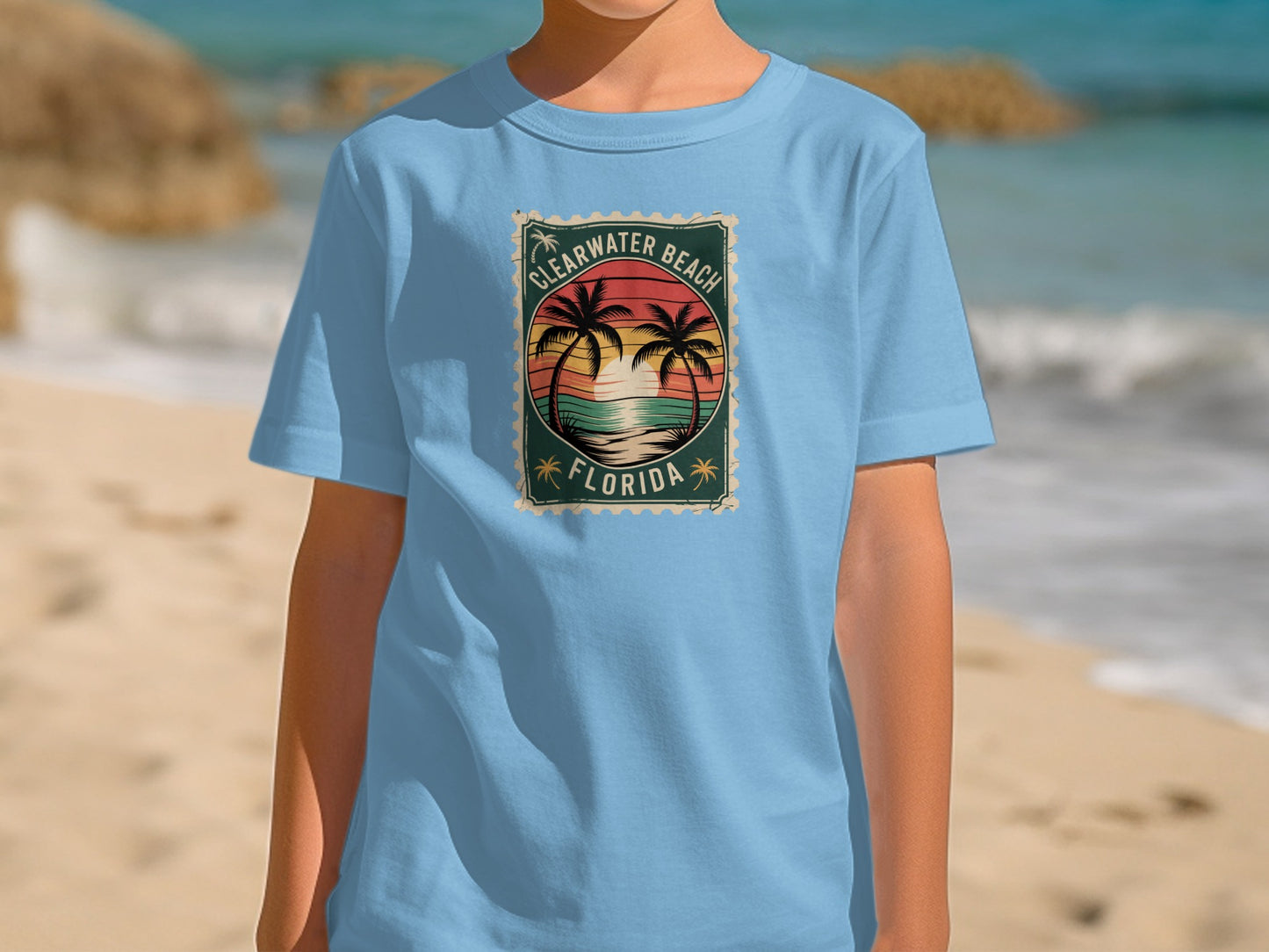 Clearwater Beach Florida Sunset Graphic T-shirt product