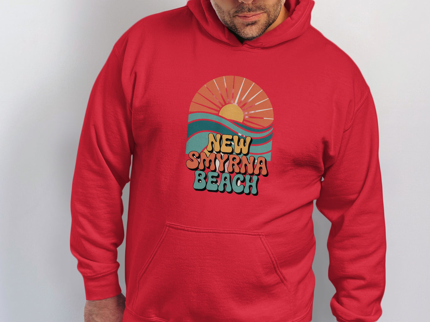 New Smyrna Beach Graphic Hoodie product type