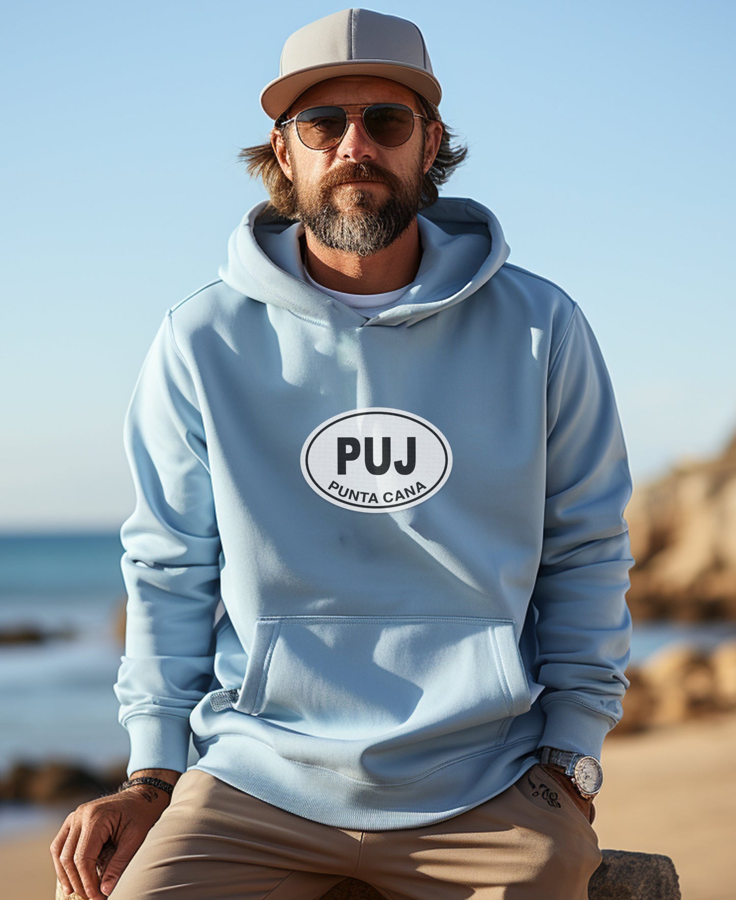 PUJ Punta Cana Graphic Hoodie Comfortable Wear product type