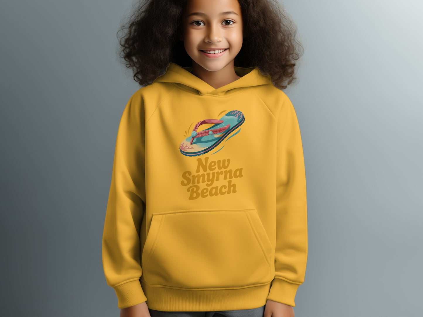 New Smyrna Beach Graphic Hoodie Comfortable product type