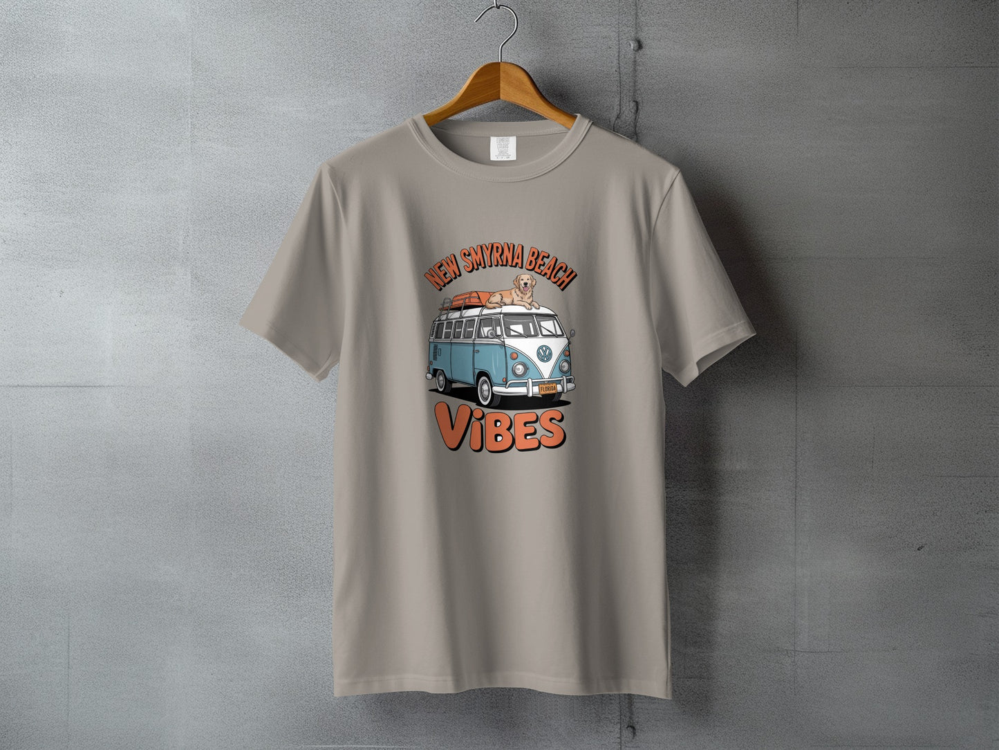 New Smyrna Beach Vibes Graphic Tee Shirt product type
