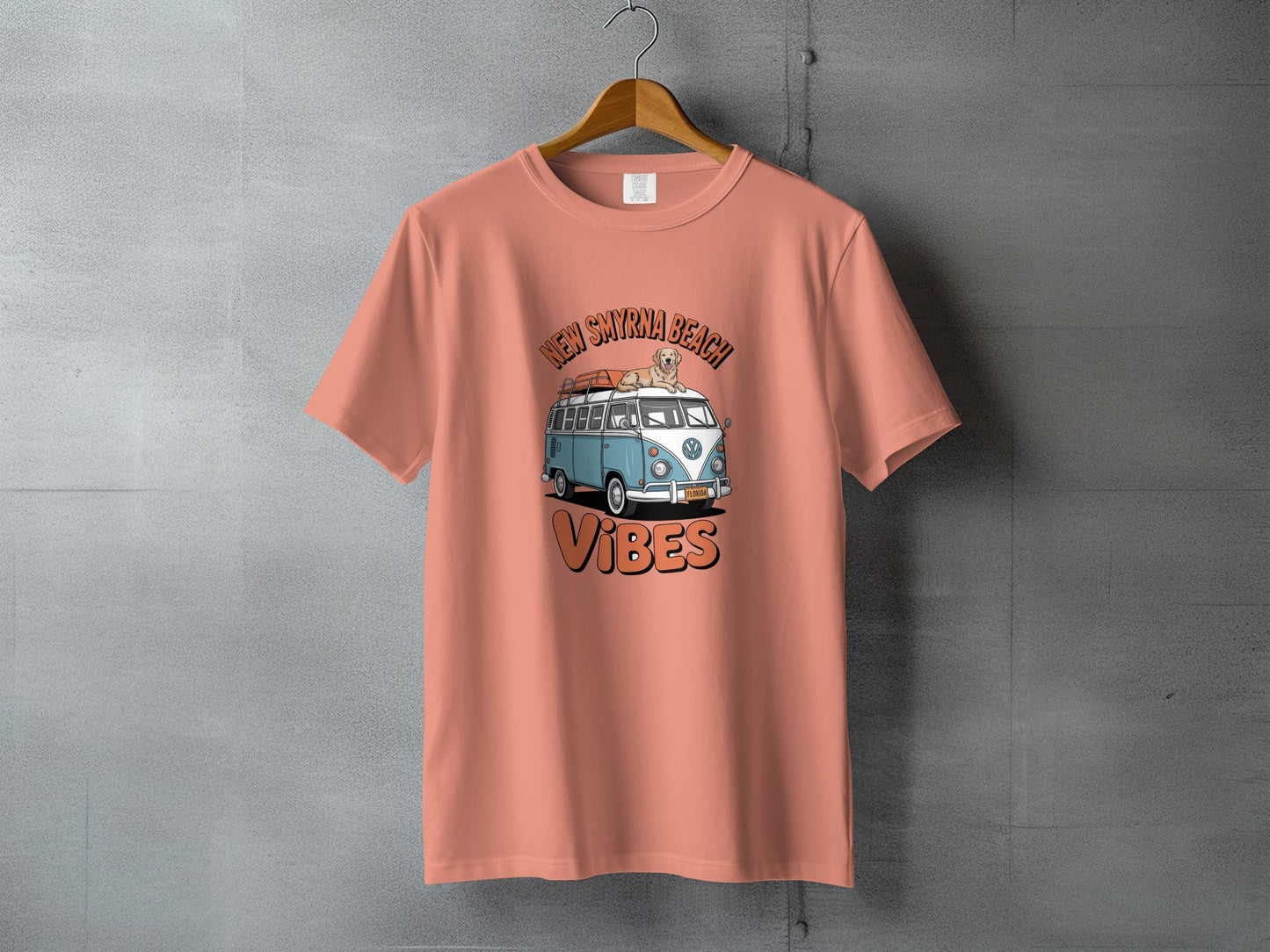 New Smyrna Beach Vibes Graphic Tee Shirt product