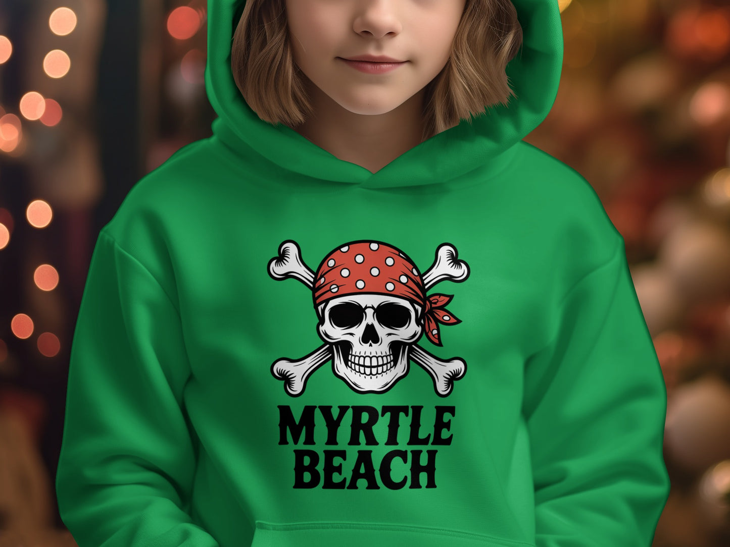 Myrtle Beach Pirate Skull Hoodie product type