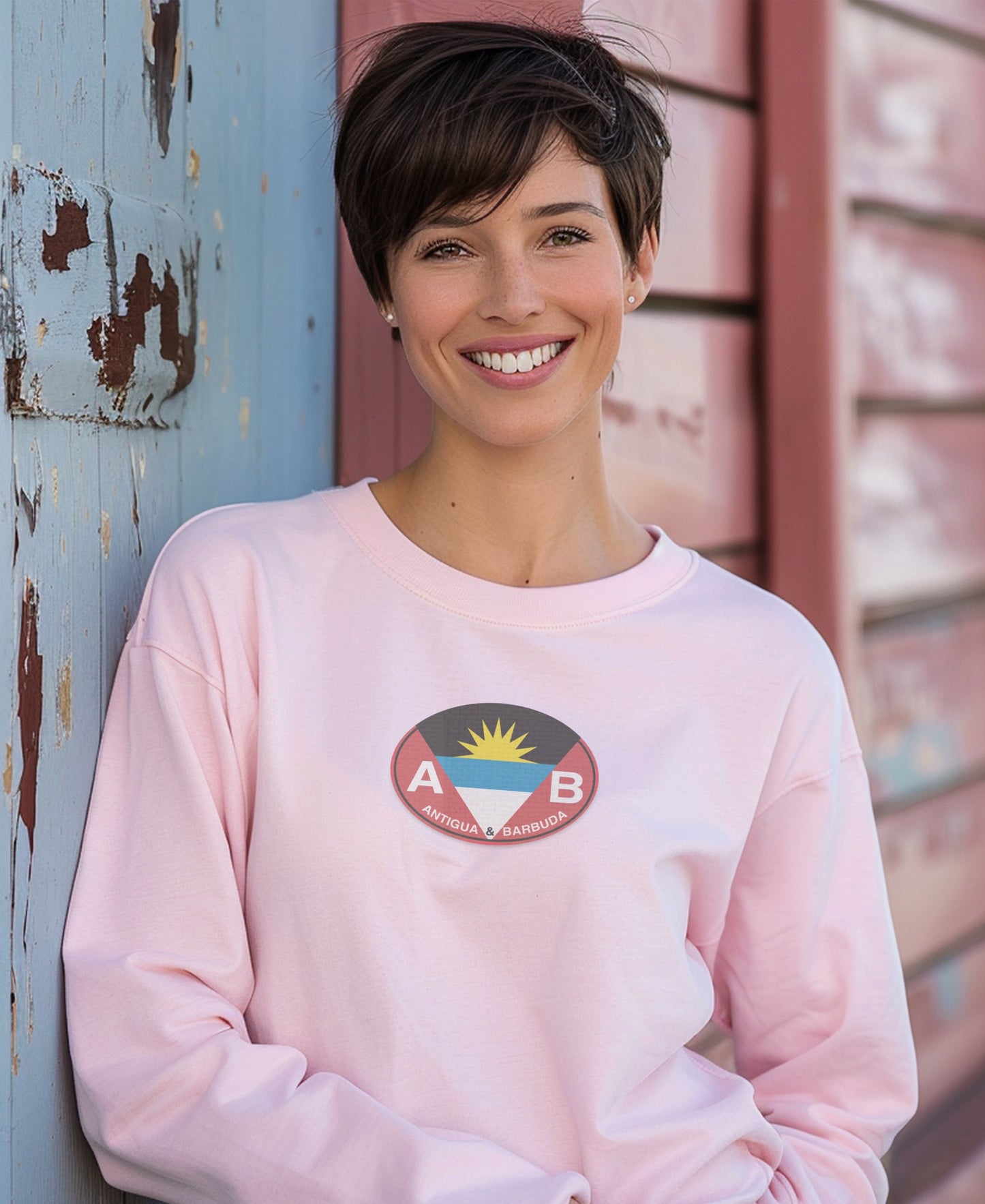 Antigua and Barbuda Emblem Graphic Sweatshirt product type